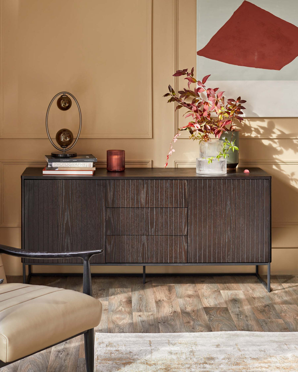 Toronto Dark Ash Sideboard