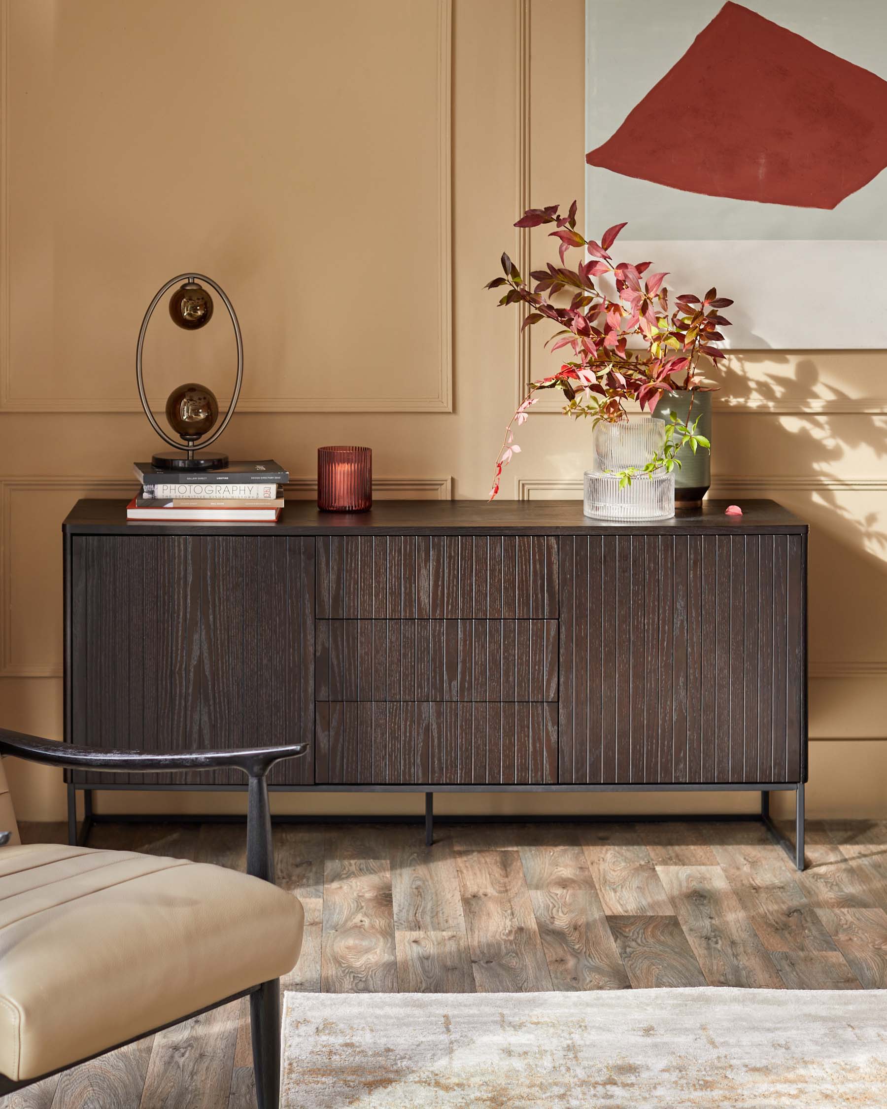 Toronto Dark Ash Sideboard