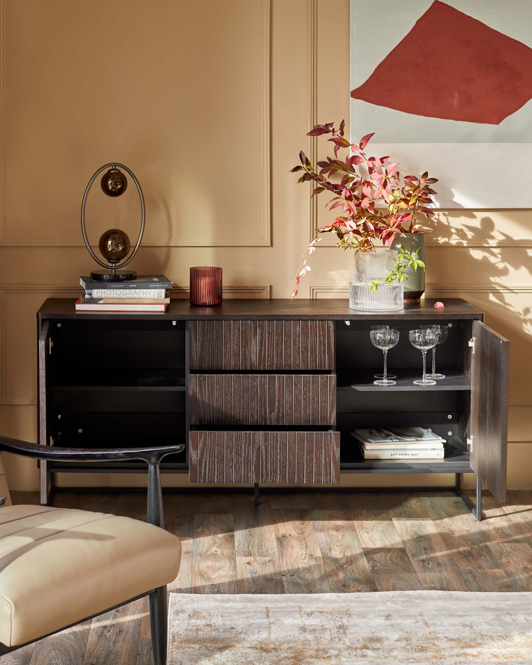 Toronto Dark Ash Sideboard