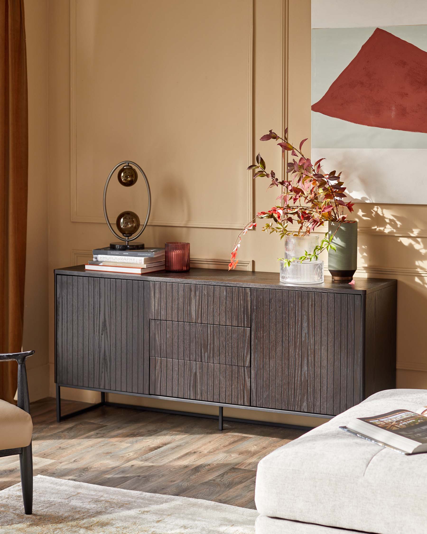 Toronto Dark Ash Sideboard