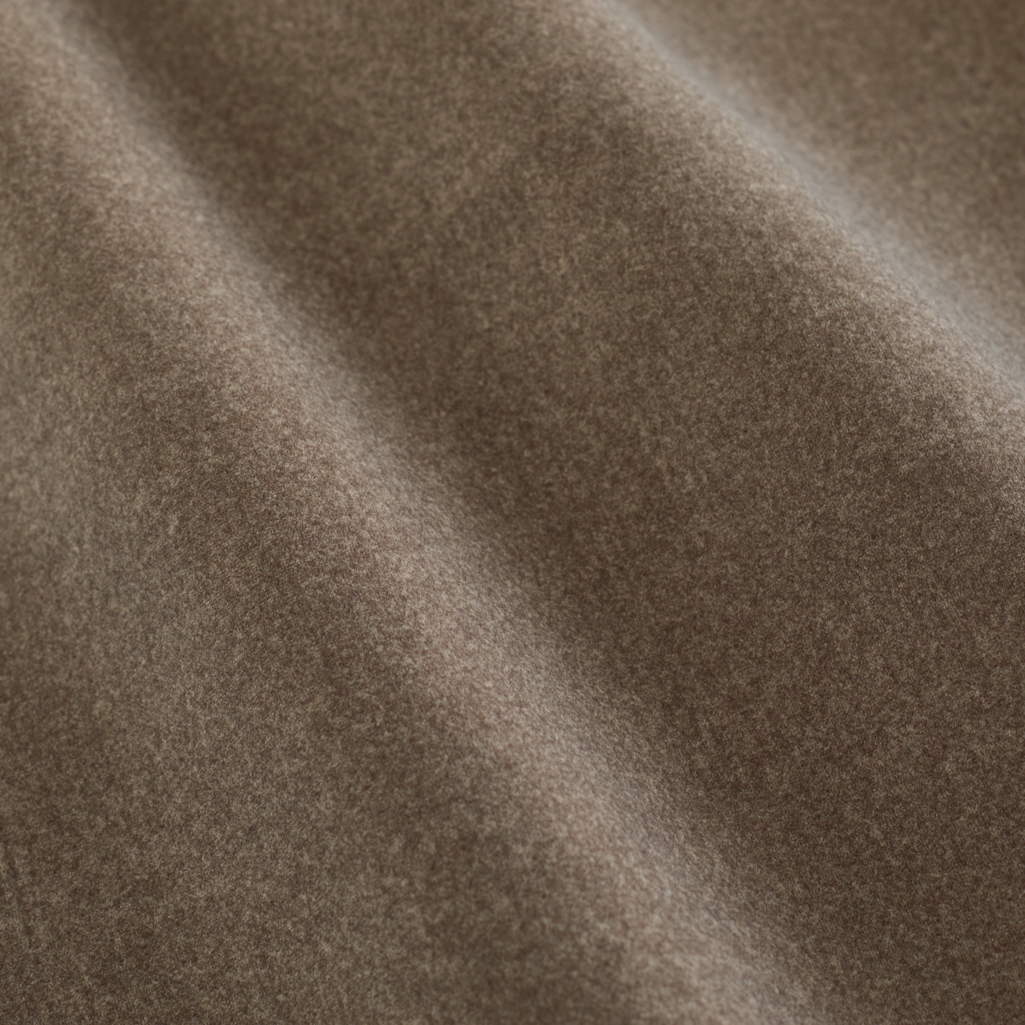 Mocha Smooth Plush Fabric