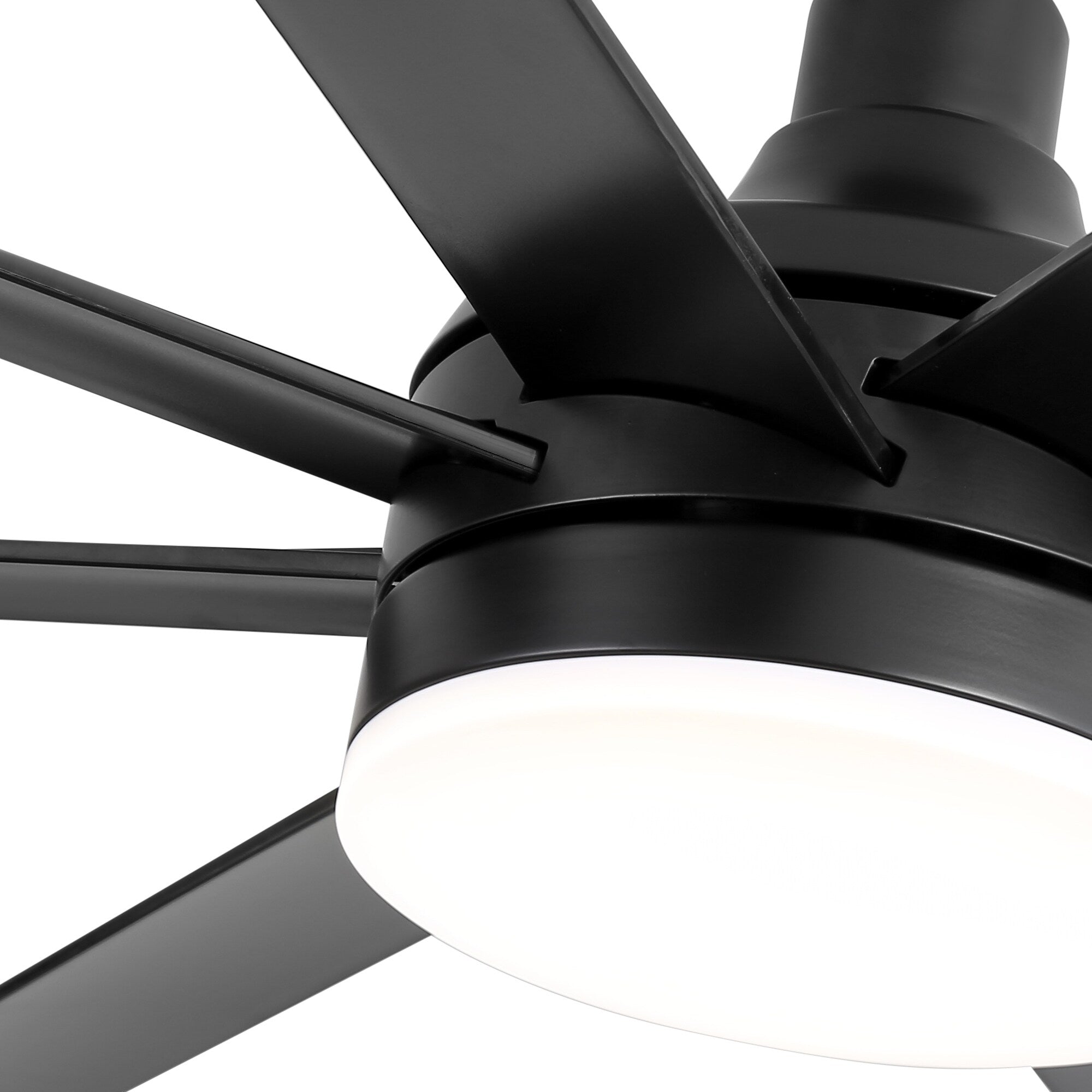72 Large Ceiling Fans with LED Light Remote Control-8 Blade - 72 Inch