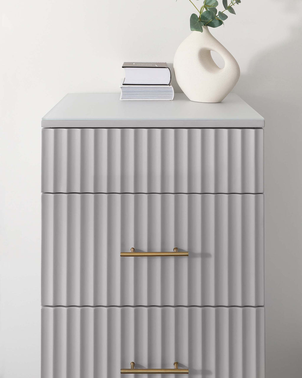 Albury Light Grey Tallboy