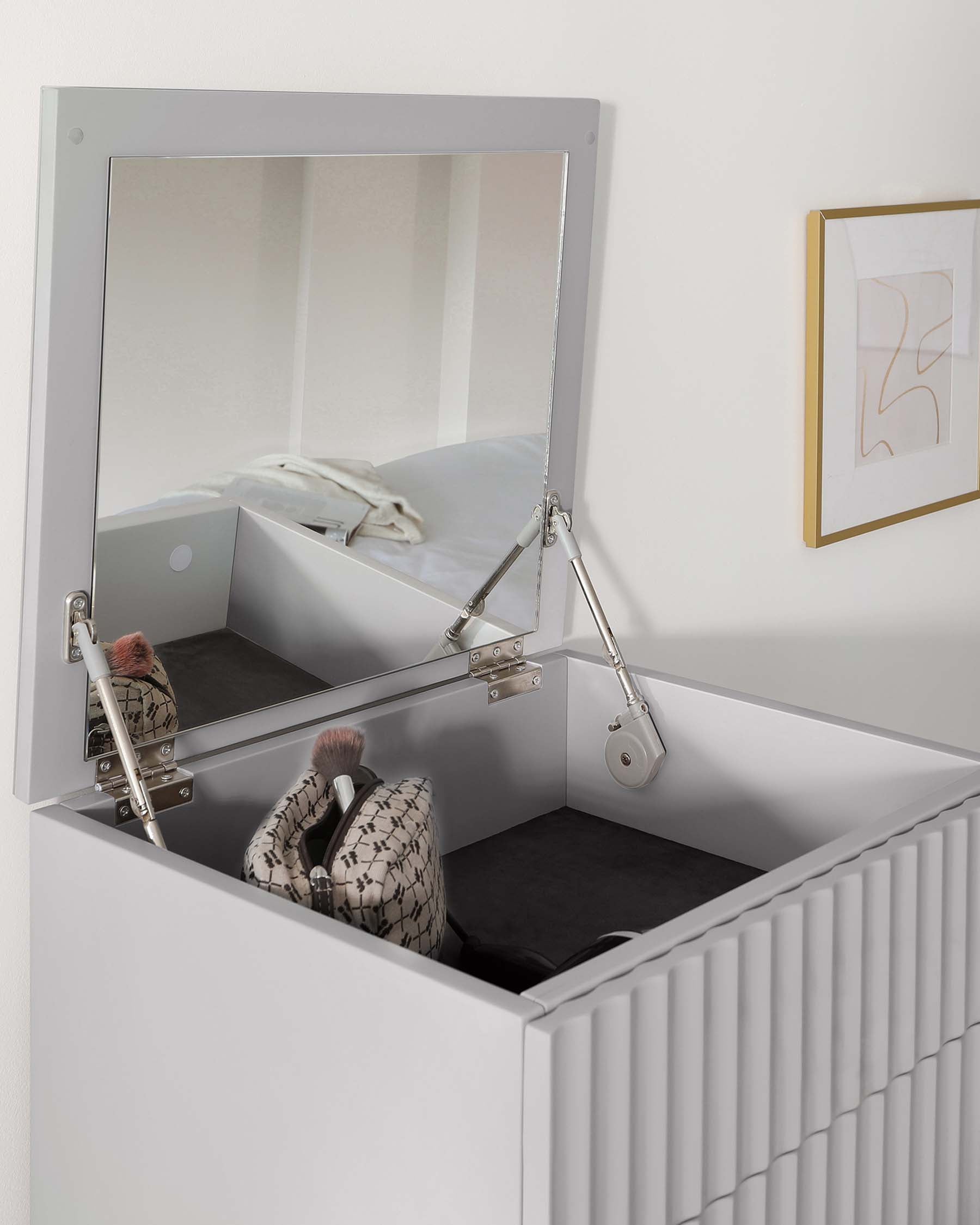 Albury Light Grey Tallboy