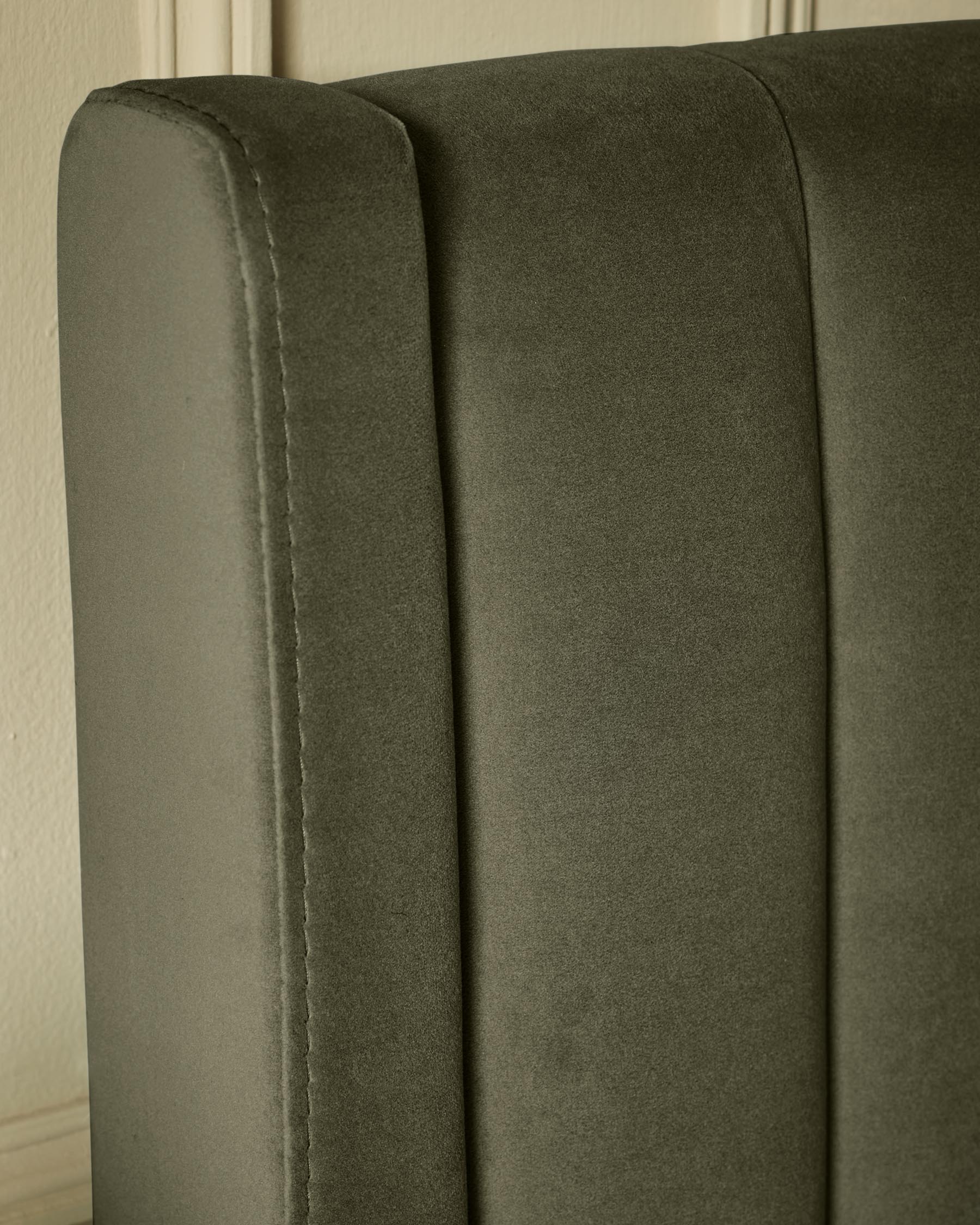 Amalfi olive green velvet super king size ottoman storage bed