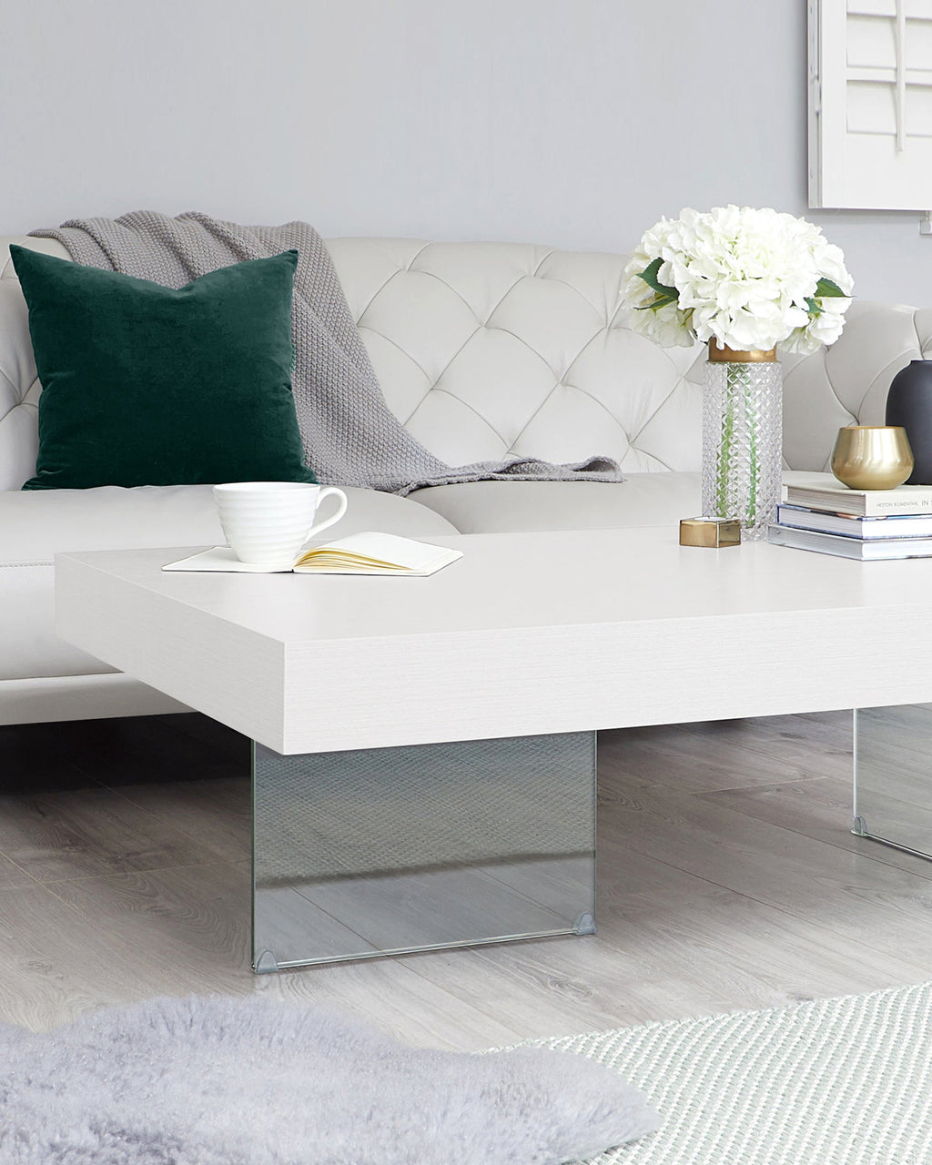 Aria White Oak Large Coffee Table