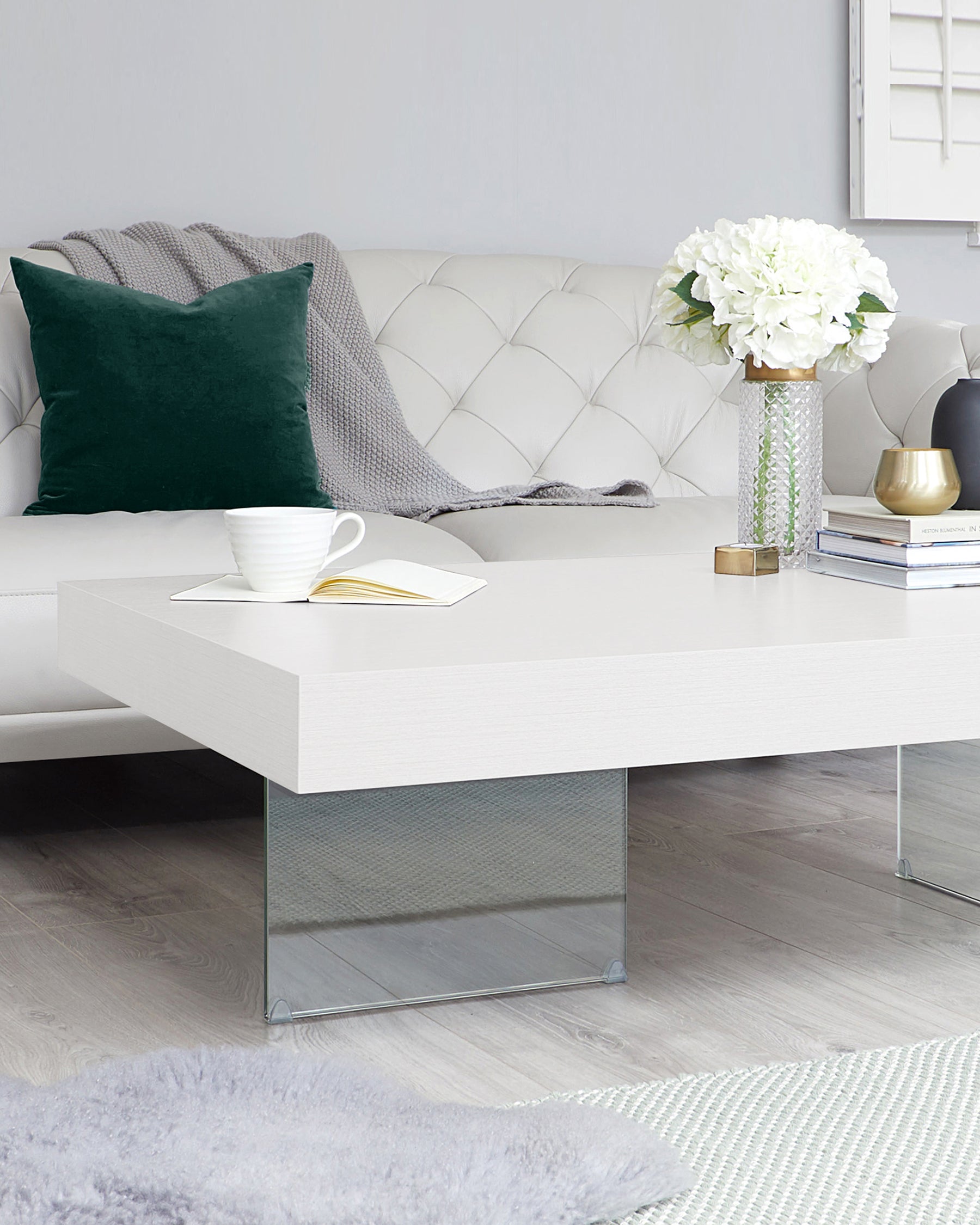 Aria White Oak Large Coffee Table