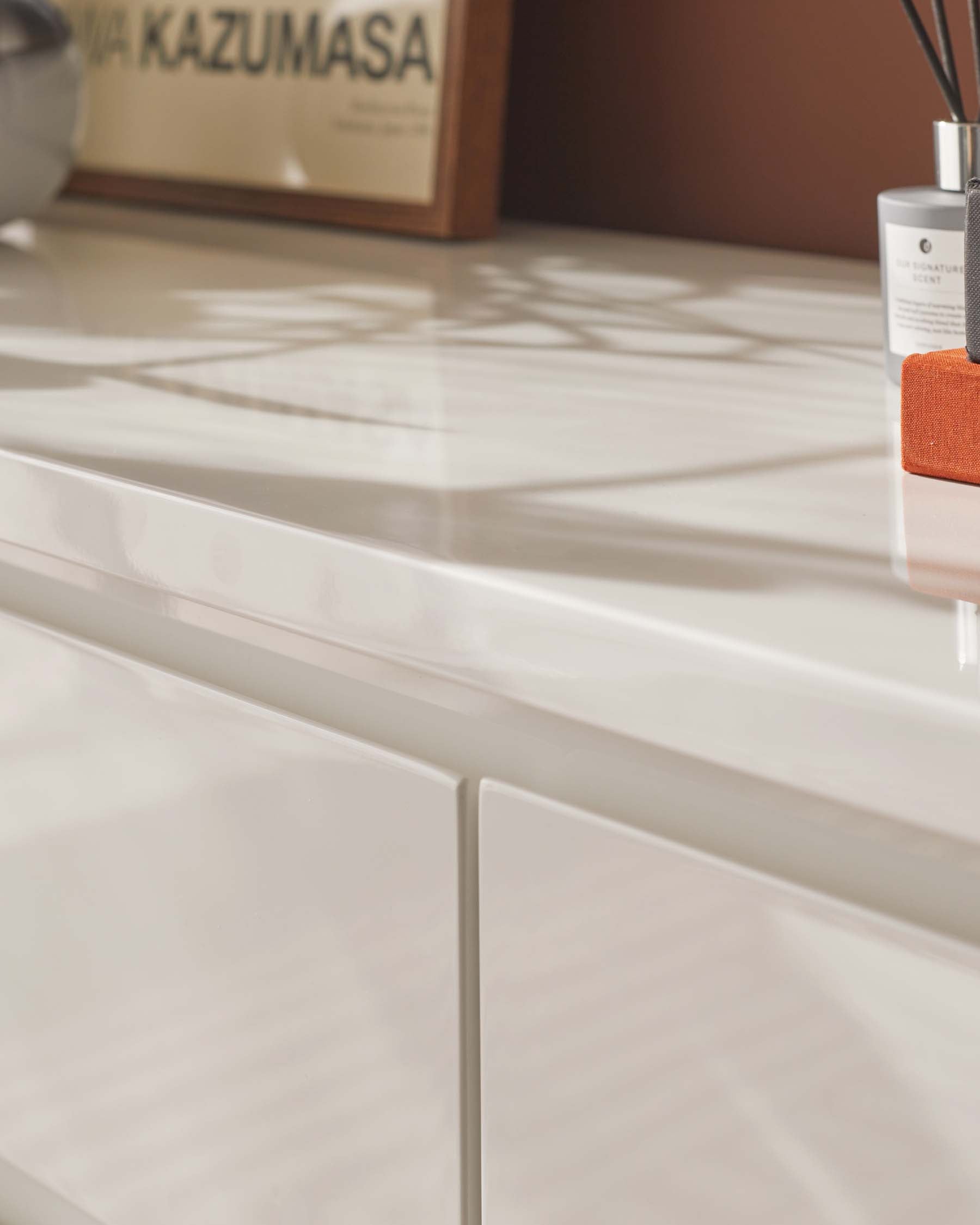 Assi White Gloss Sideboard