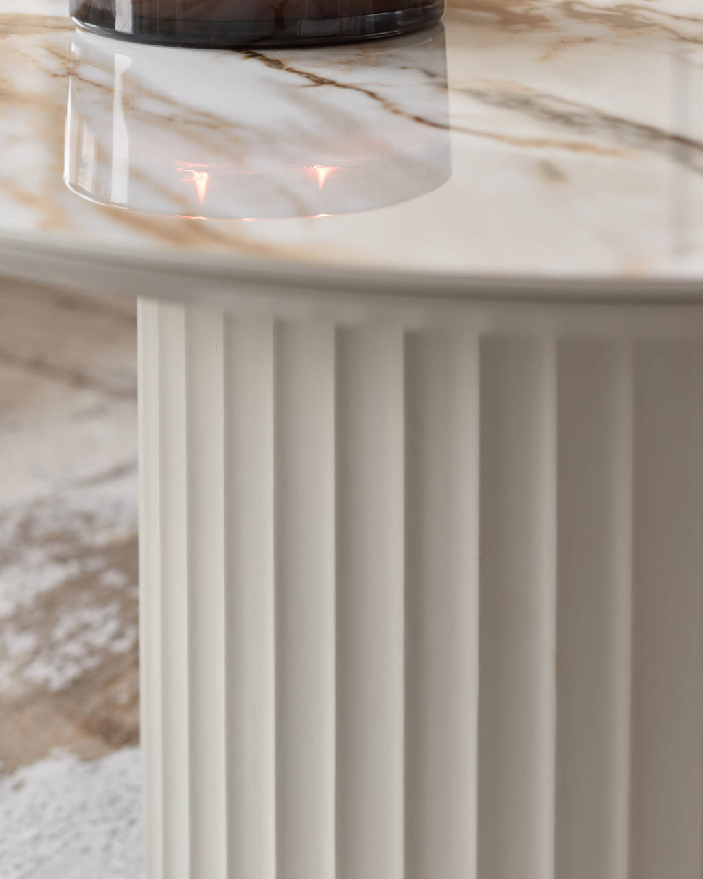 Austin natural ceramic coffee table