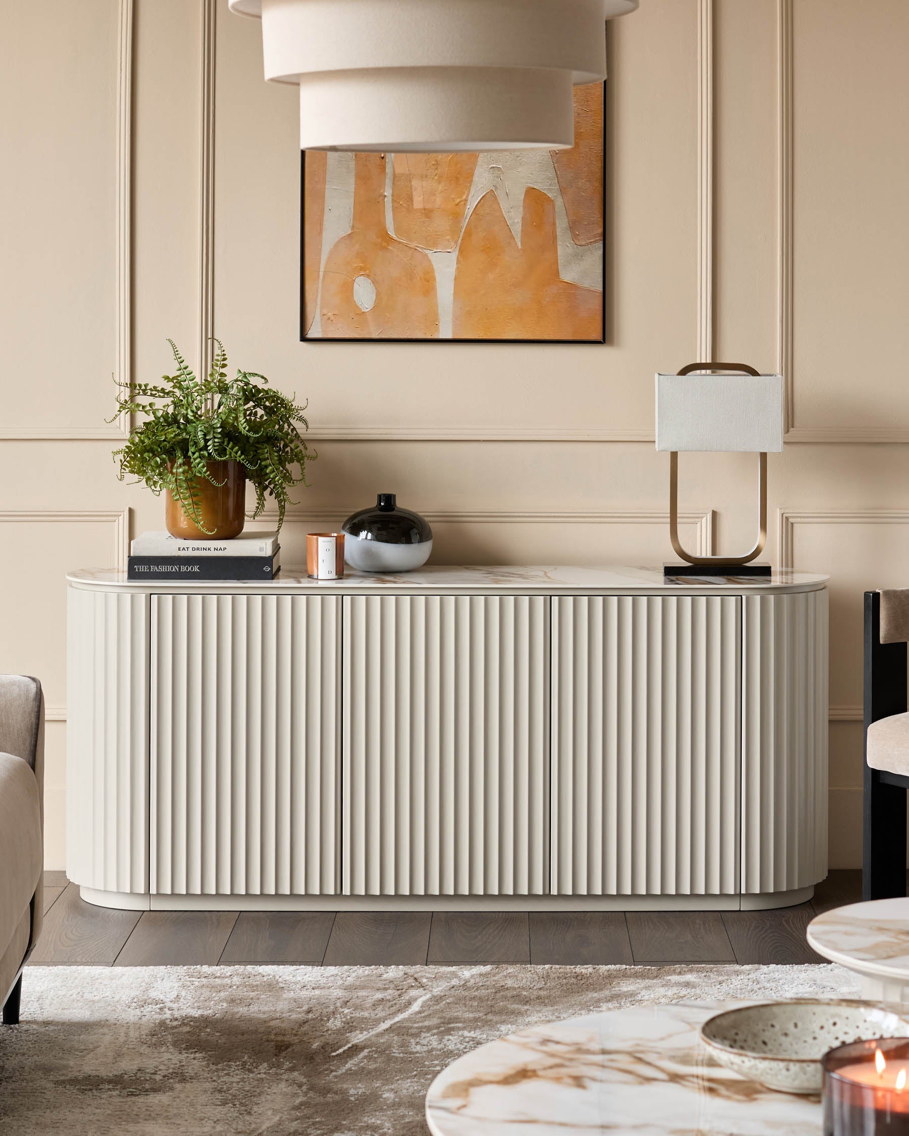 Austin natural ceramic sideboard