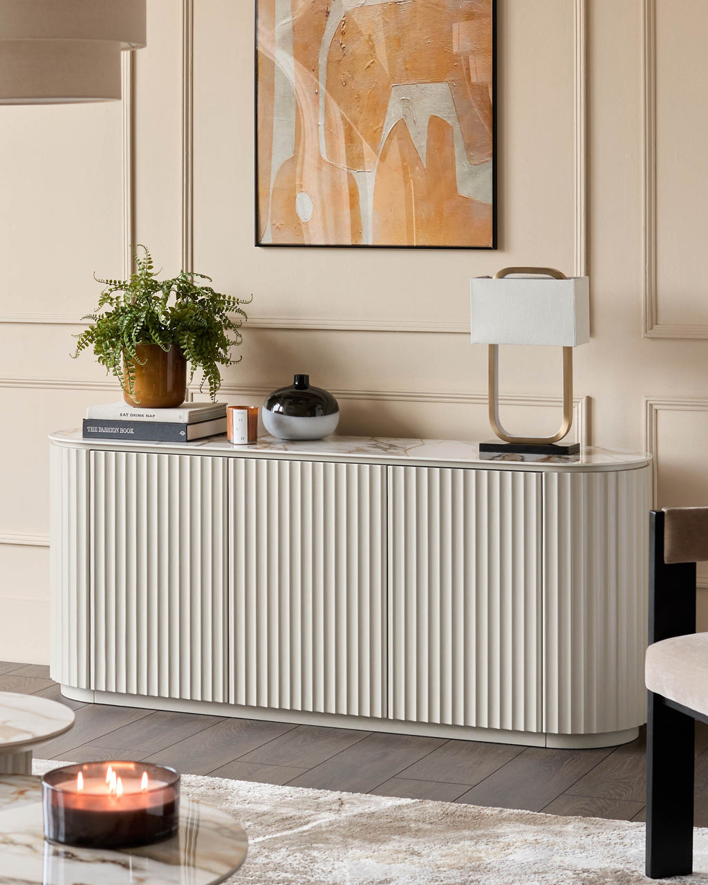 Austin natural ceramic sideboard