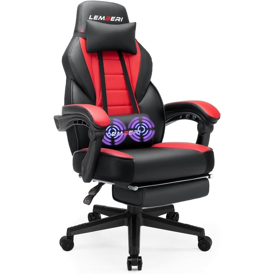 BOSSIN Racing Style Gaming Chair,300 lbs Big and Tall gamer chair High Back Computer Chair