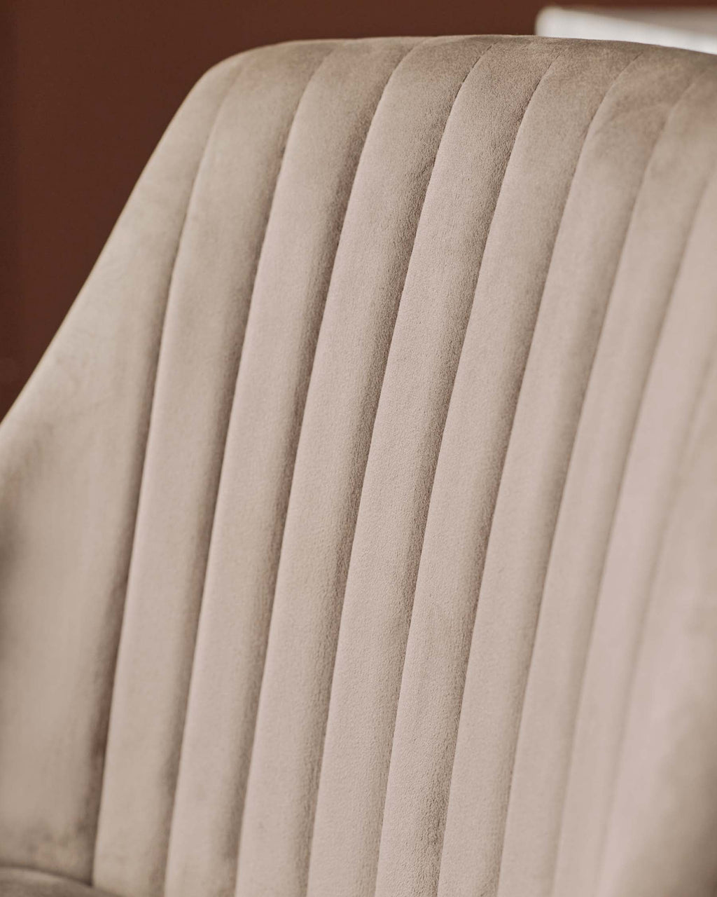 Blakely champagne velvet bar stool