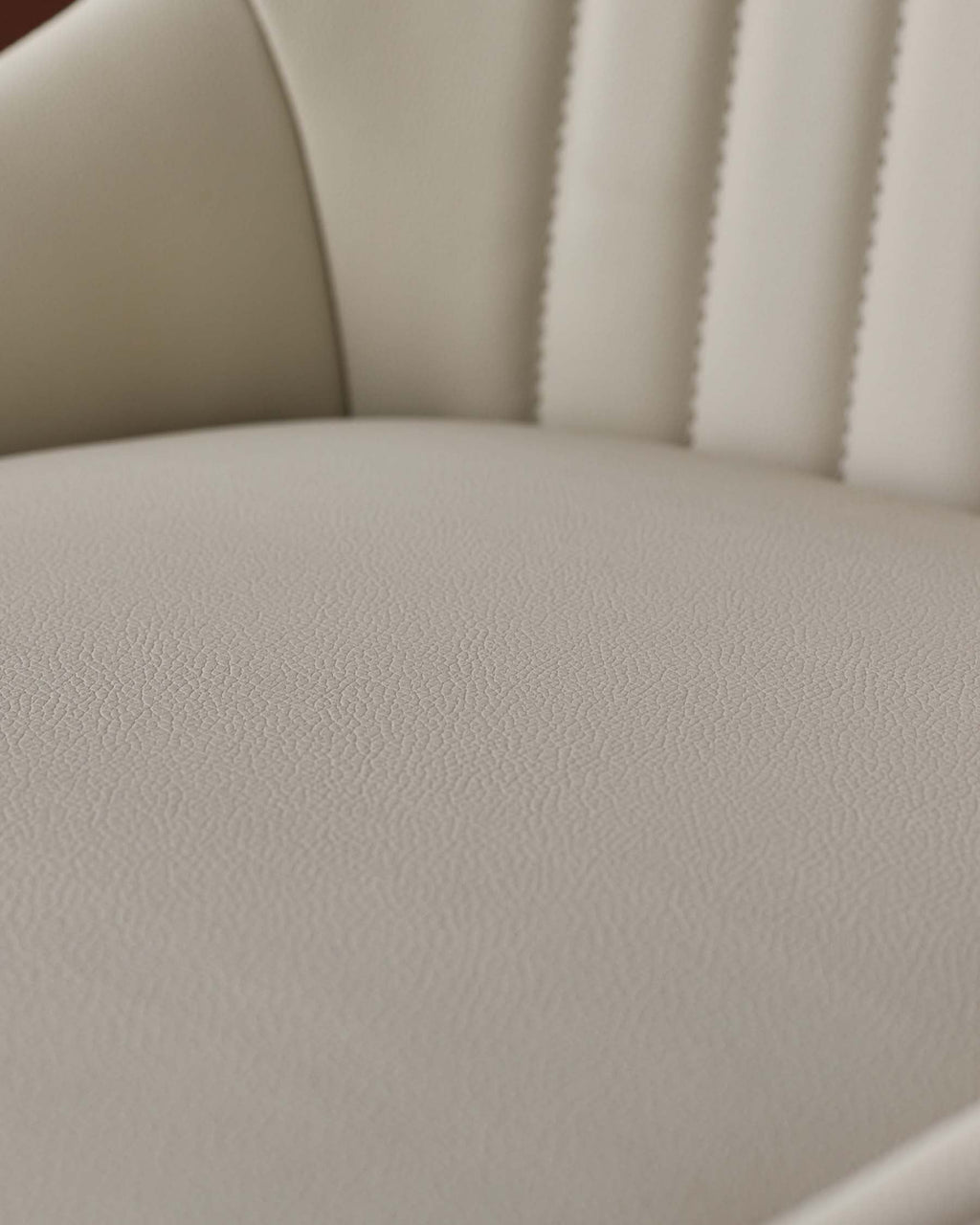 Blakely light grey faux leather bar stool