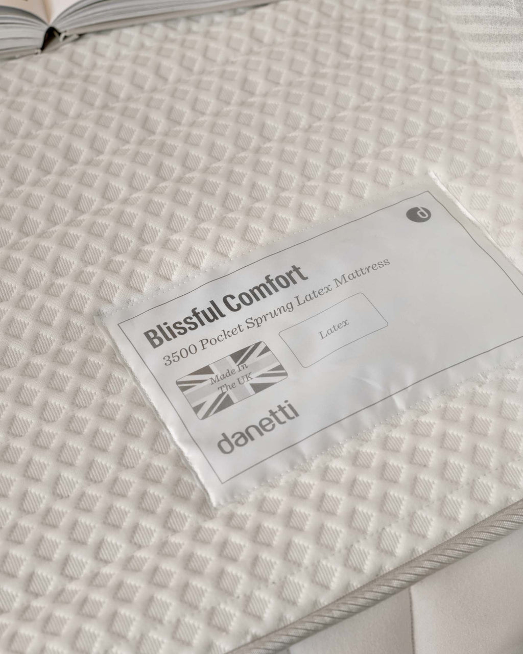 Blissful Comfort 1,500 Pocket Sprung Firm Latex Double Mattress