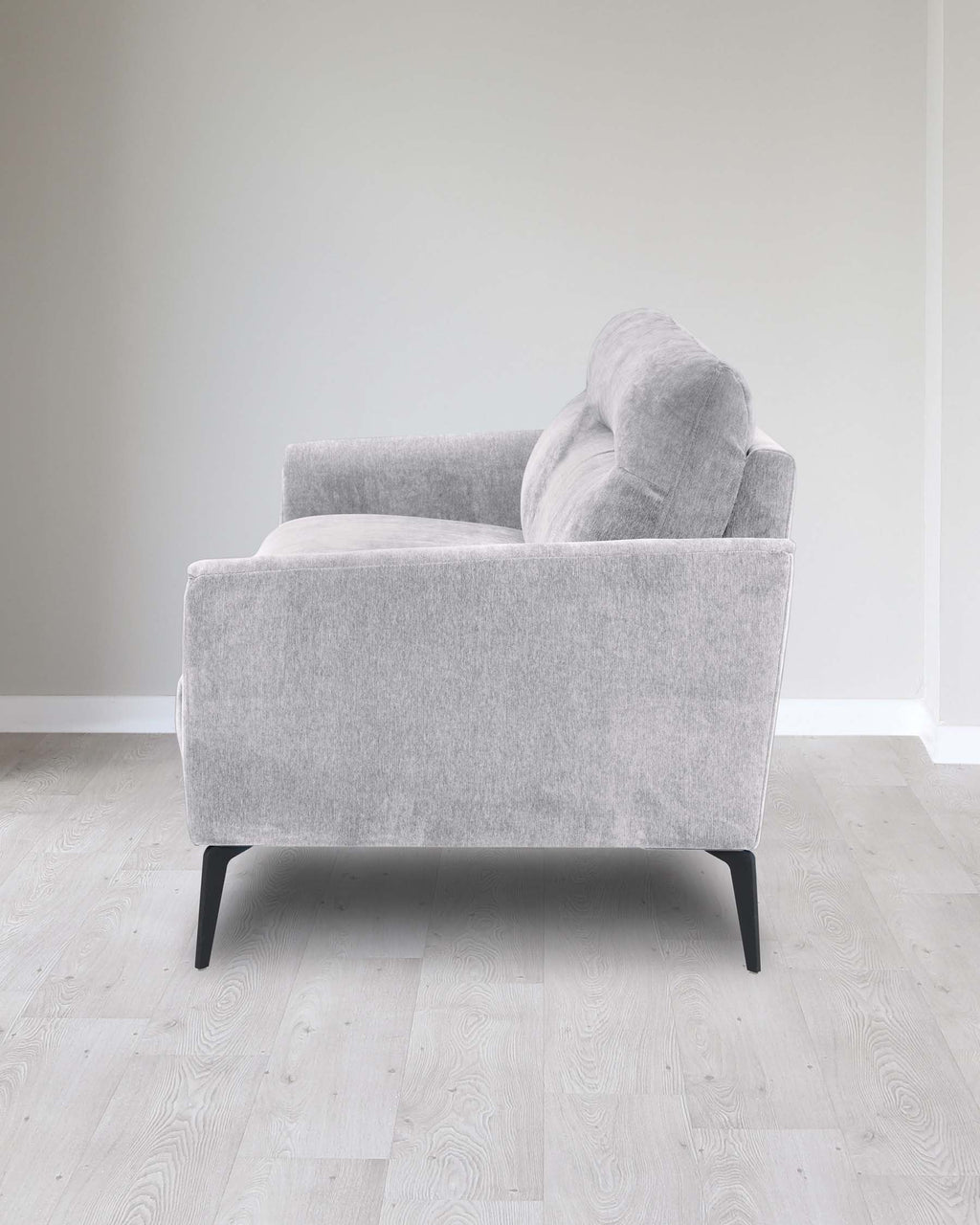 Brooks Light Grey Fabric Armchair
