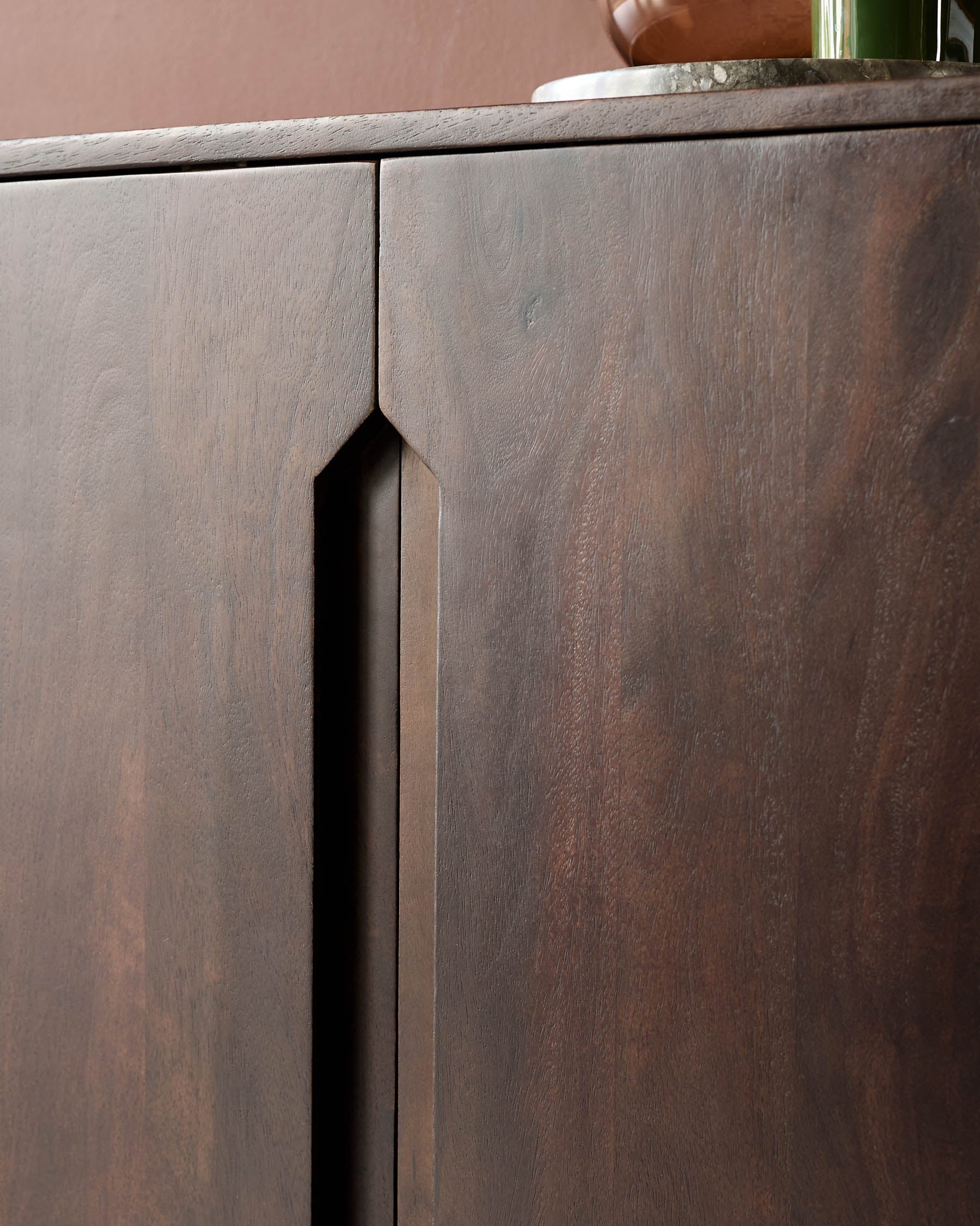 Bryce dark mango wood sideboard