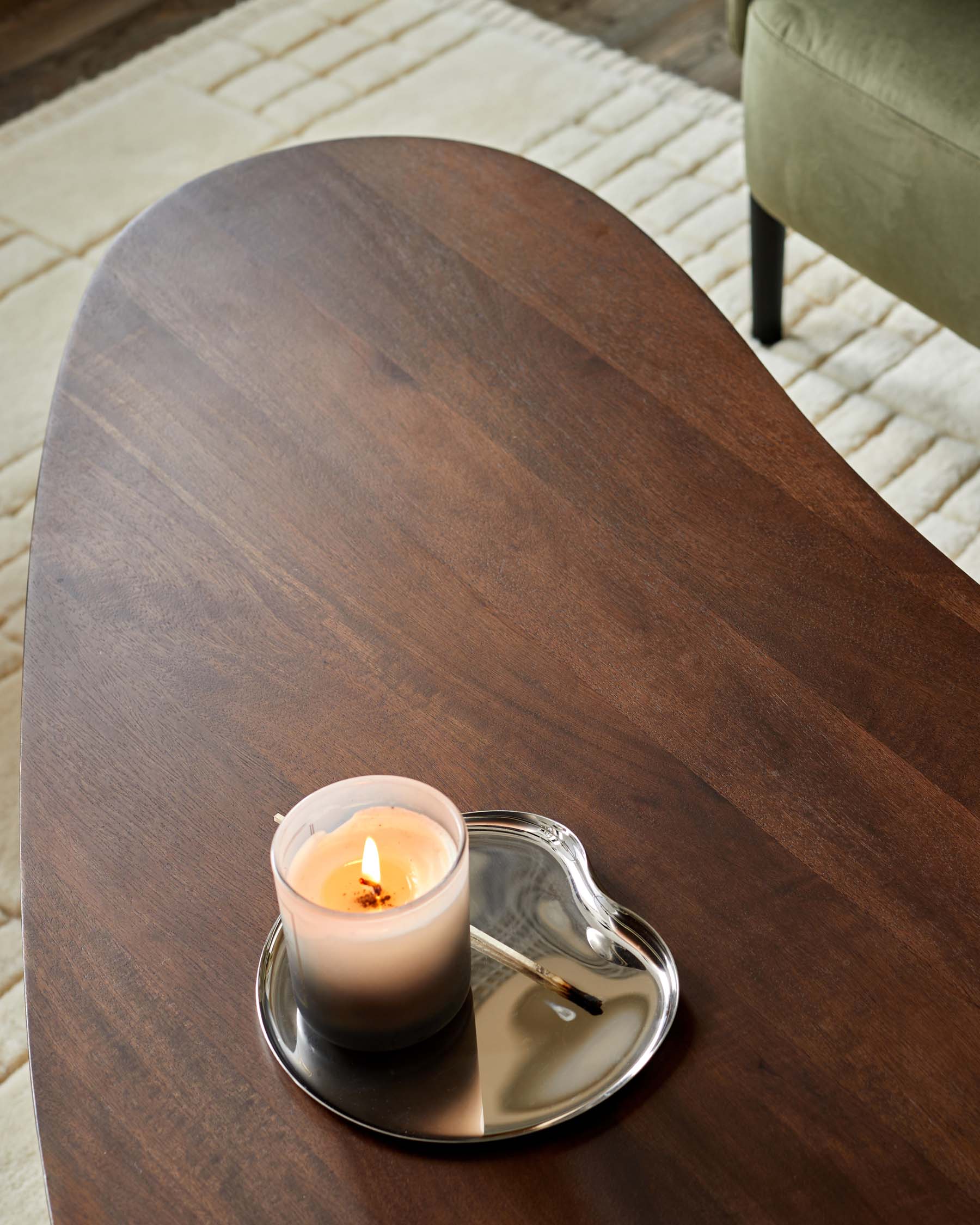 Burleigh dark mango wood coffee table