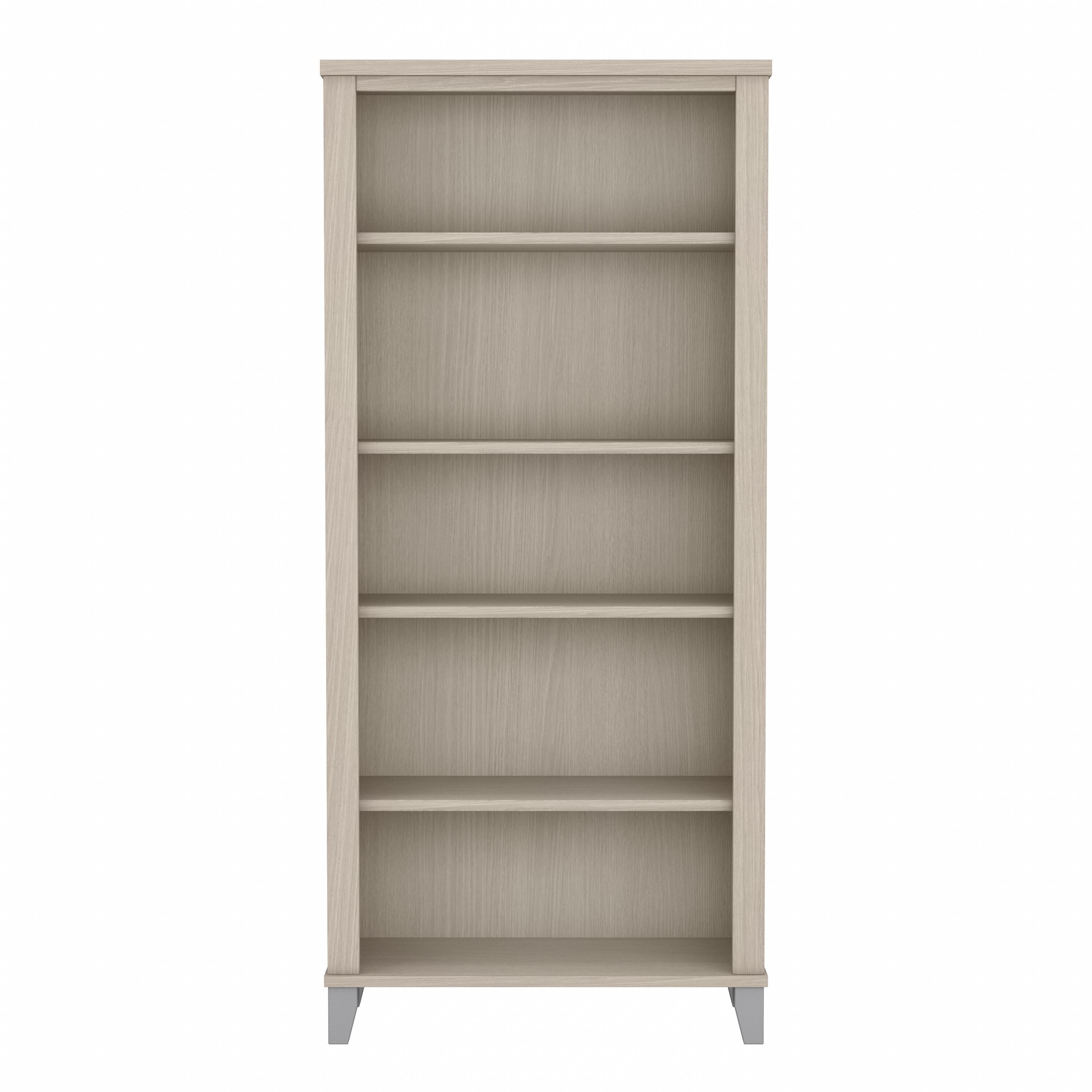 Bush Furniture Somerset Tall 5 Shelf Bookcase with Adjustable Shelves