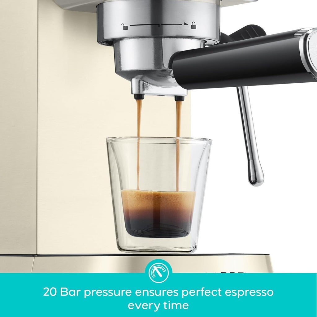CASABREWS CM5418 Espresso Machine 20 Bar with Milk Frothing Steam Wand