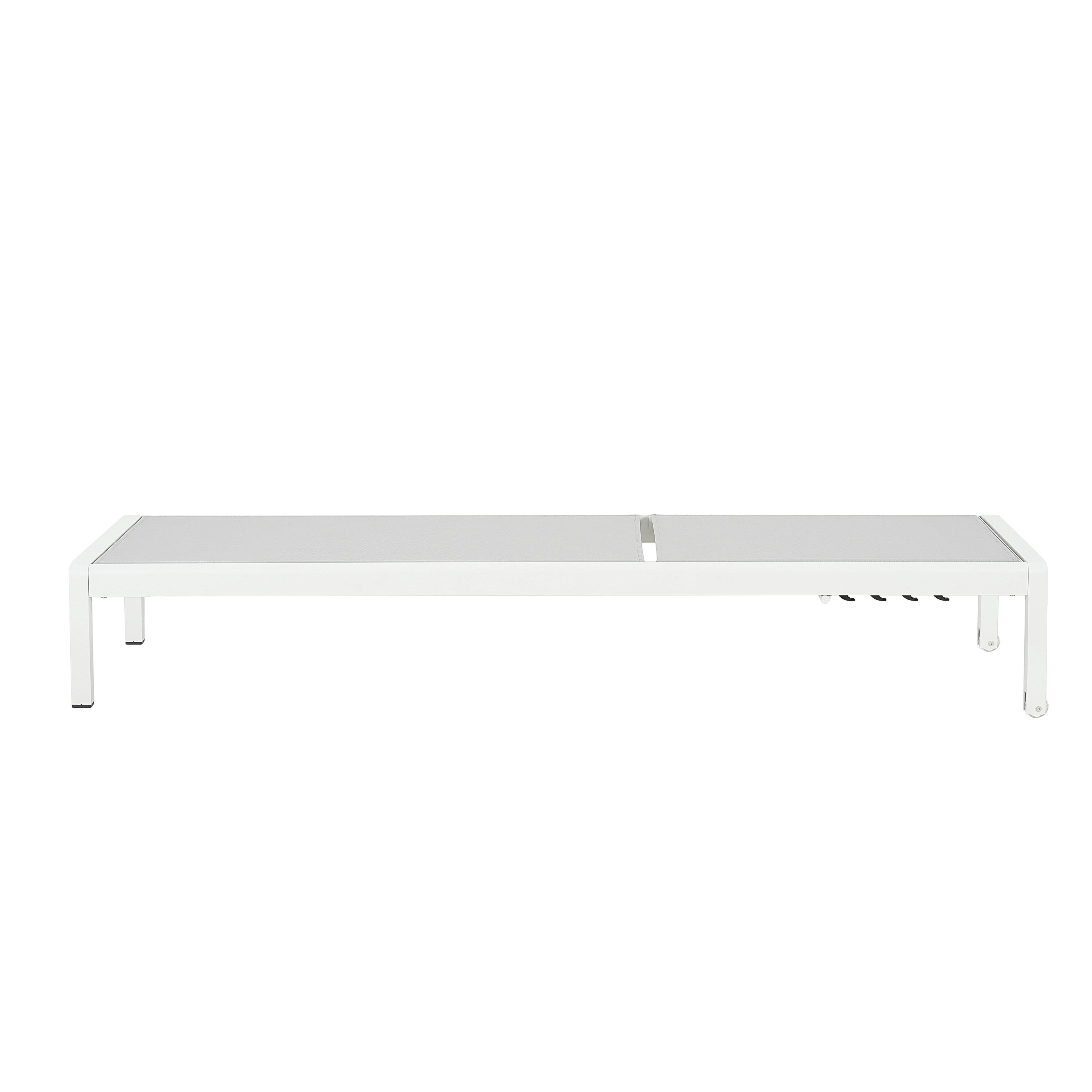 Cape Coral Outdoor Aluminum Chaise Lounge (Set of 2) by Christopher Knight Home - 77.56 D x 25.20 W x 11.80 H