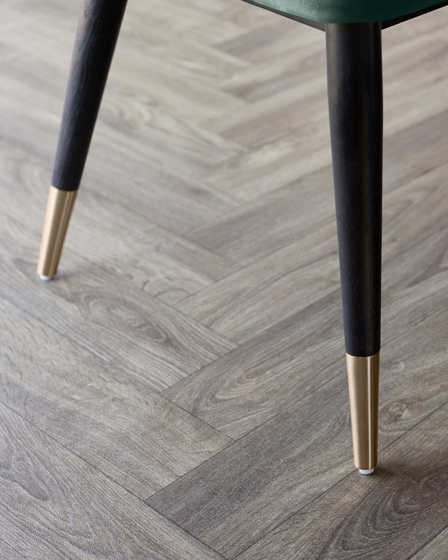 Clover Dark Green Velvet Dining Chair