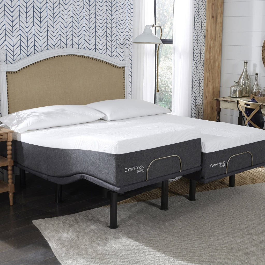 ComforPedic from BeautyRest 14-inch Mattress and Adjustable Bed Set