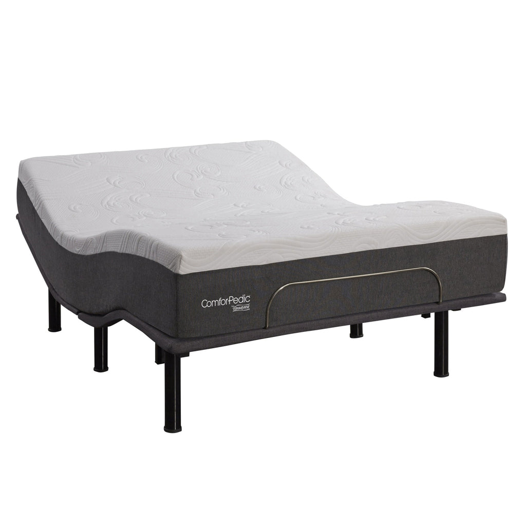 ComforPedic from BeautyRest 14-inch Mattress and Adjustable Bed Set