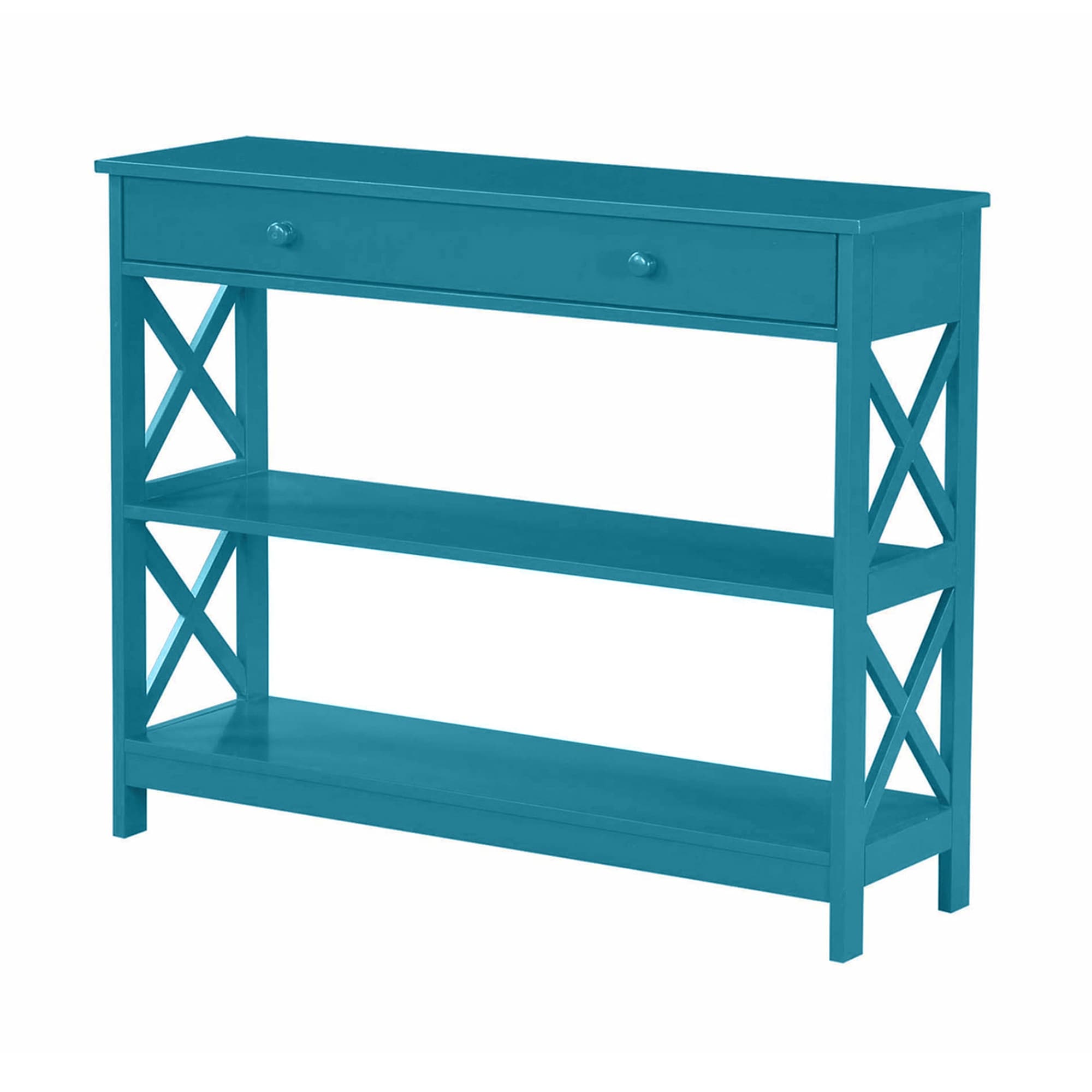 Convenience Concepts Oxford 1 Drawer Console Table with Shelves