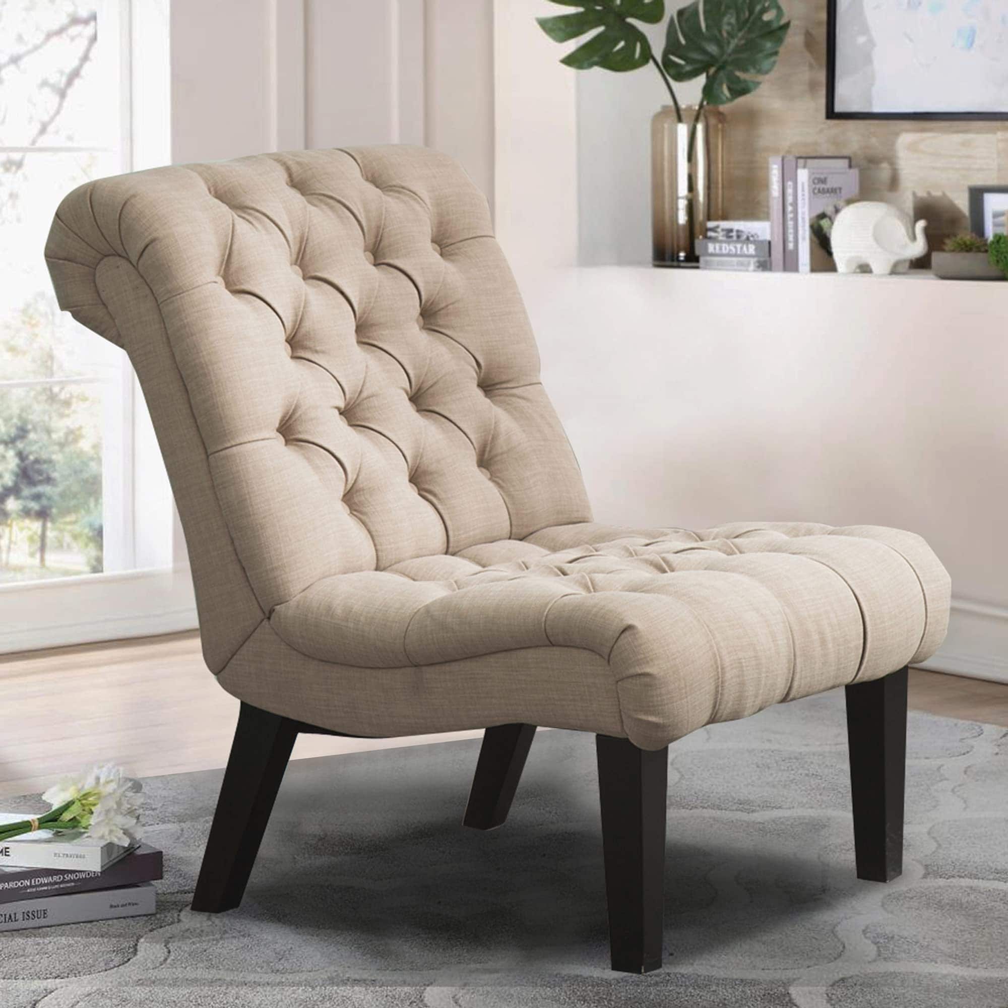 Chaise Lounge Couch Upholstered Accent Chair for Bedroom Living Room Chairs