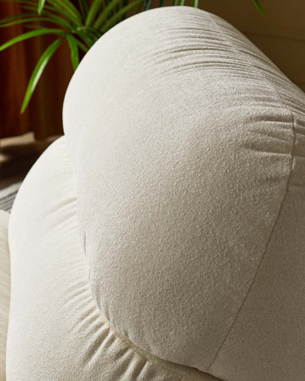 Elijah Ivory Boucle Accent Chair