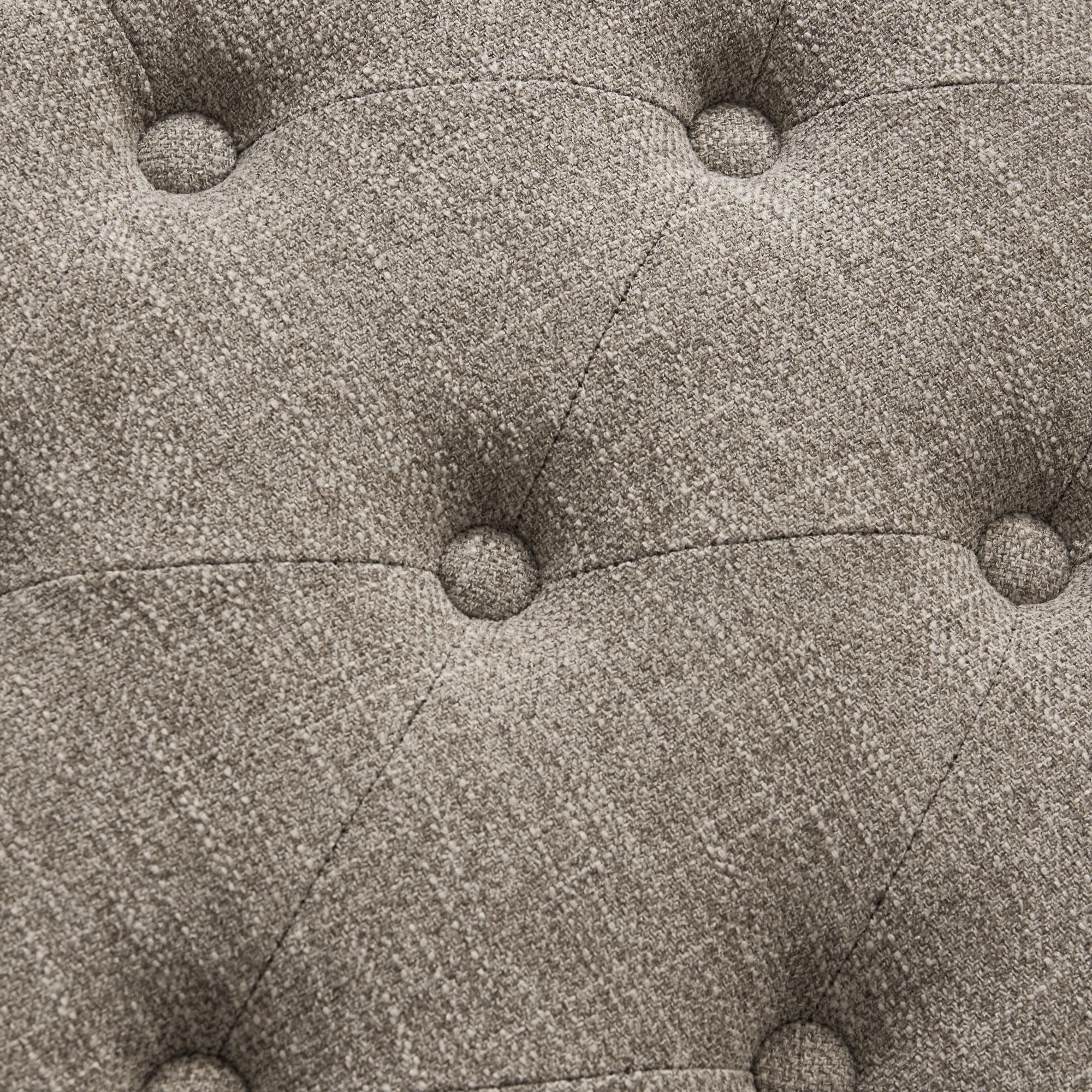 Entryway Shoe Bench Storage Bench Fabric Solid Wood, 43-inch Upholstered Bench for Living Room, Bedrooms