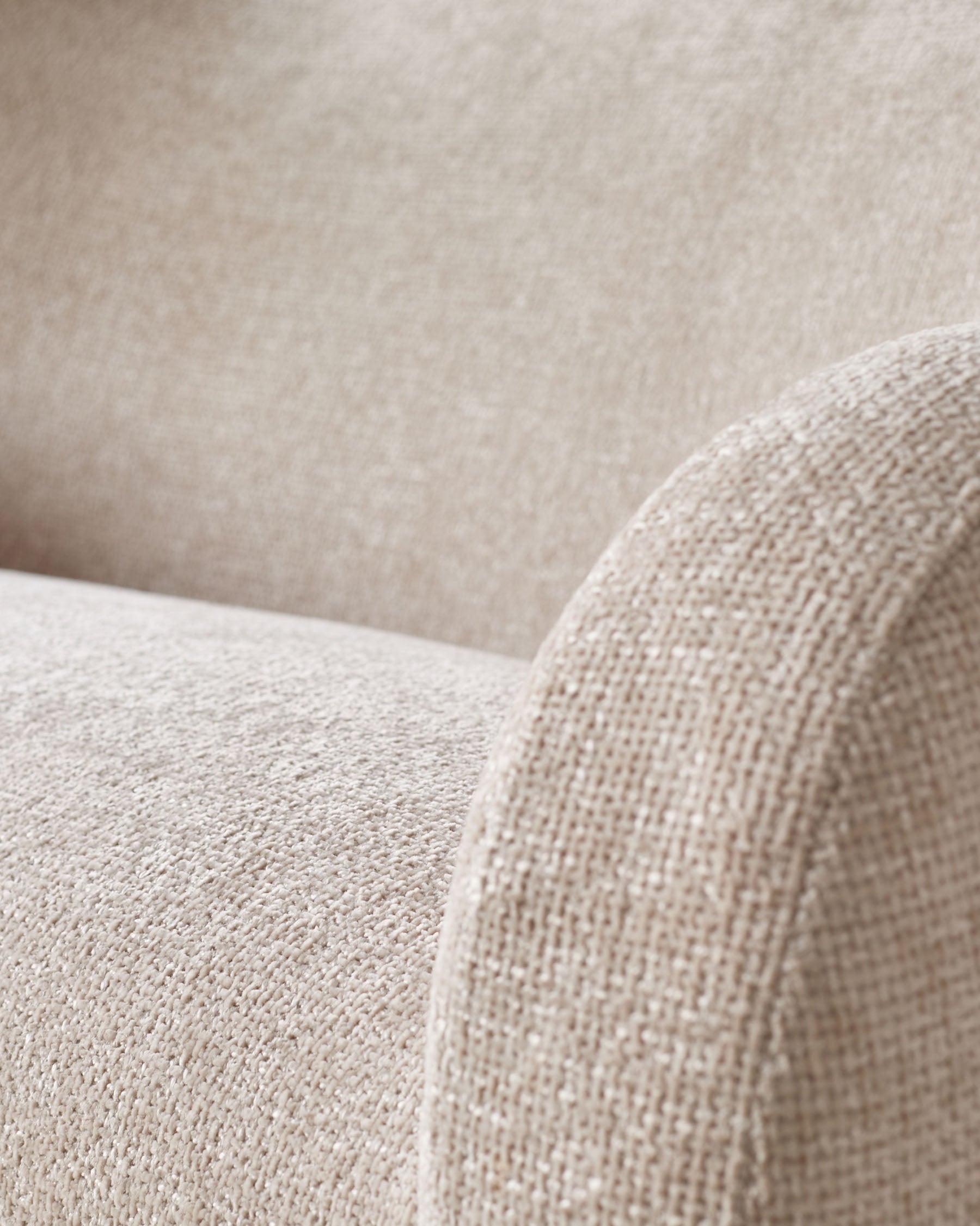 Evelyn natural chunky weave 2 seater sofa