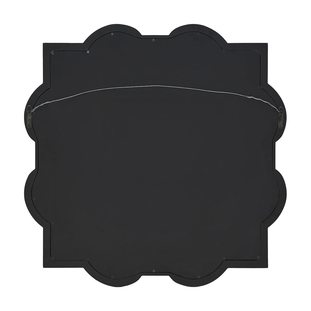 Fantina Antique Silver Paned Wall Mirror by iNSPIRE Q Classic