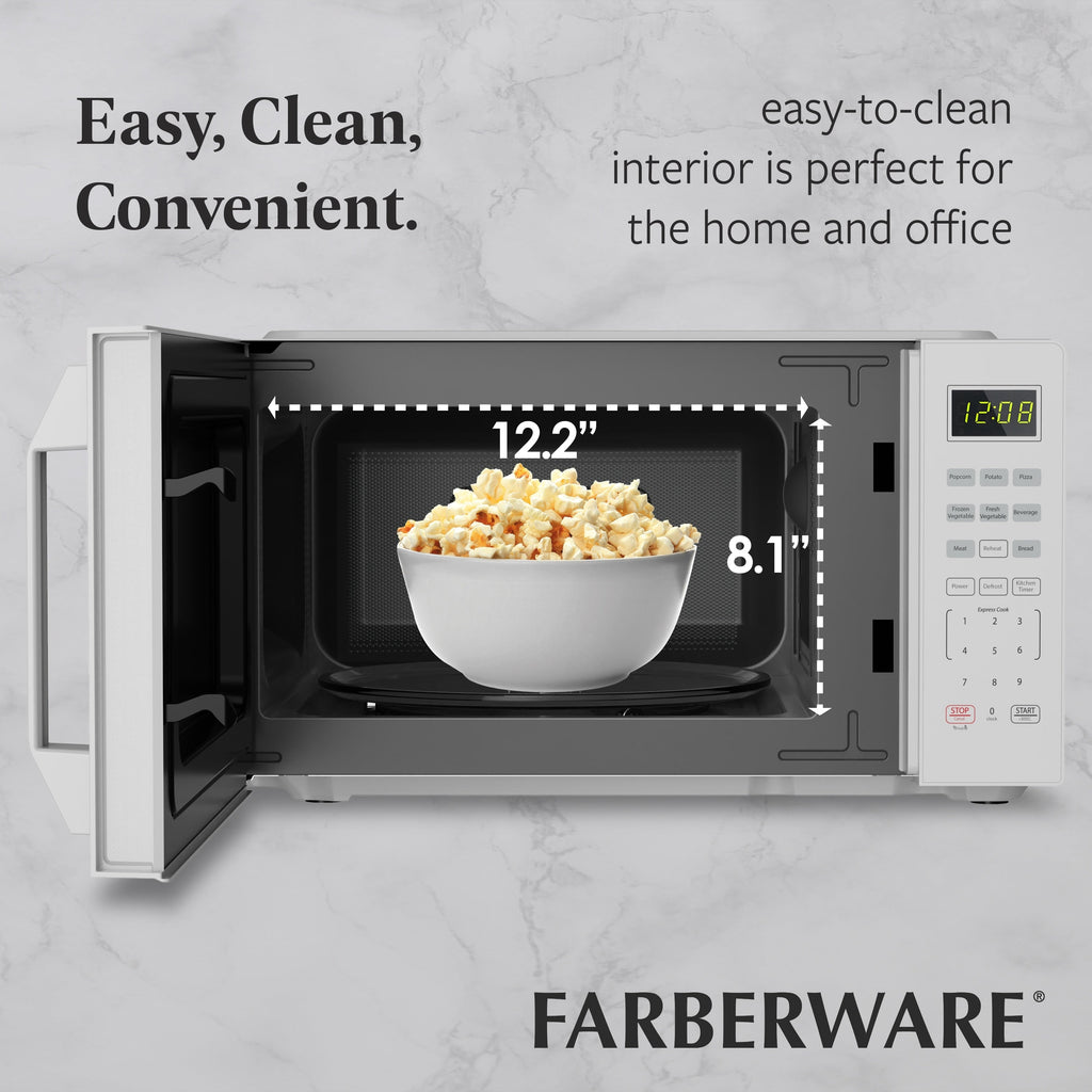 Farberware 700-Watt Compact Countertop Microwave
