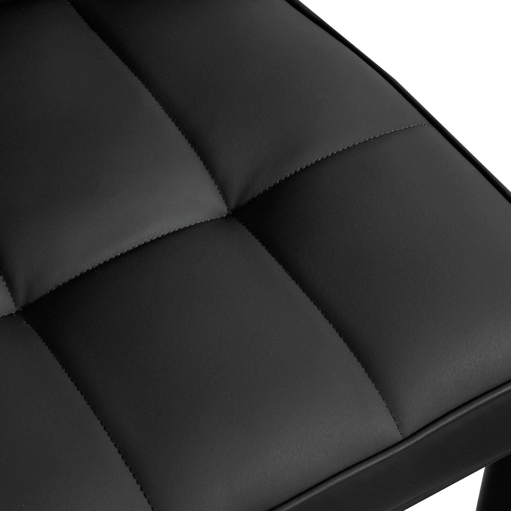 Faux Leather Upholstered Dining Chairs Set of 2/4