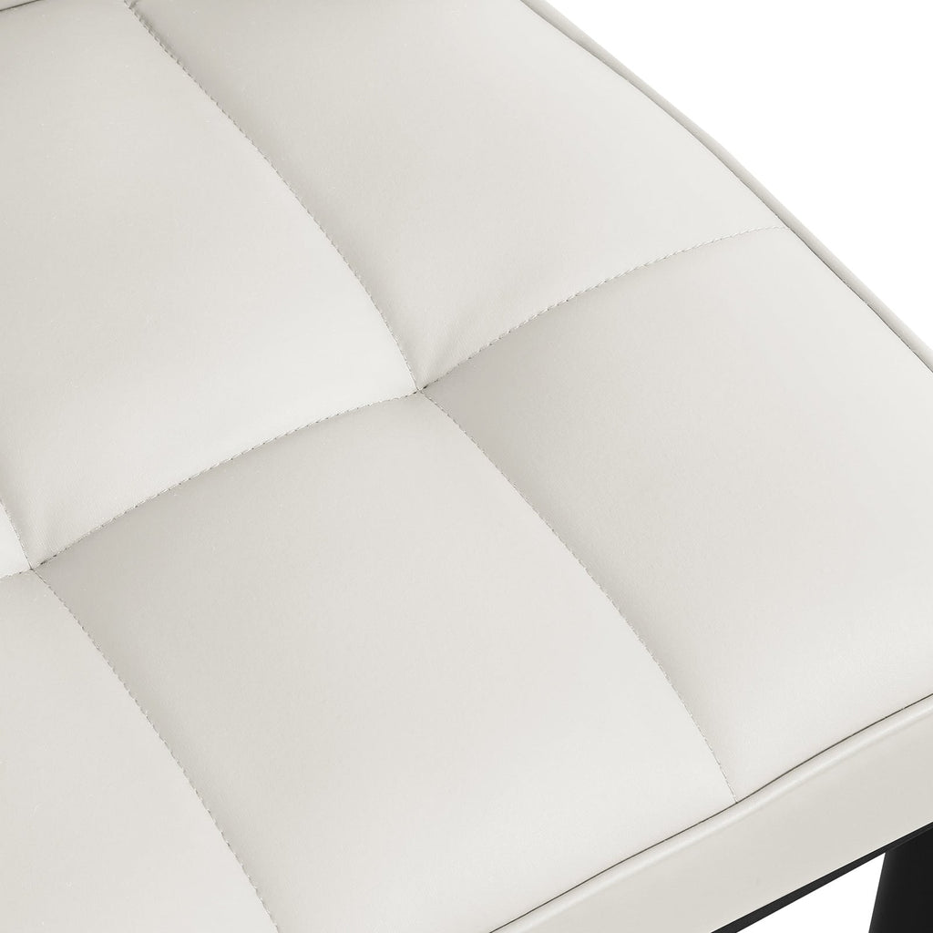 Faux Leather Upholstered Dining Chairs Set of 2/4