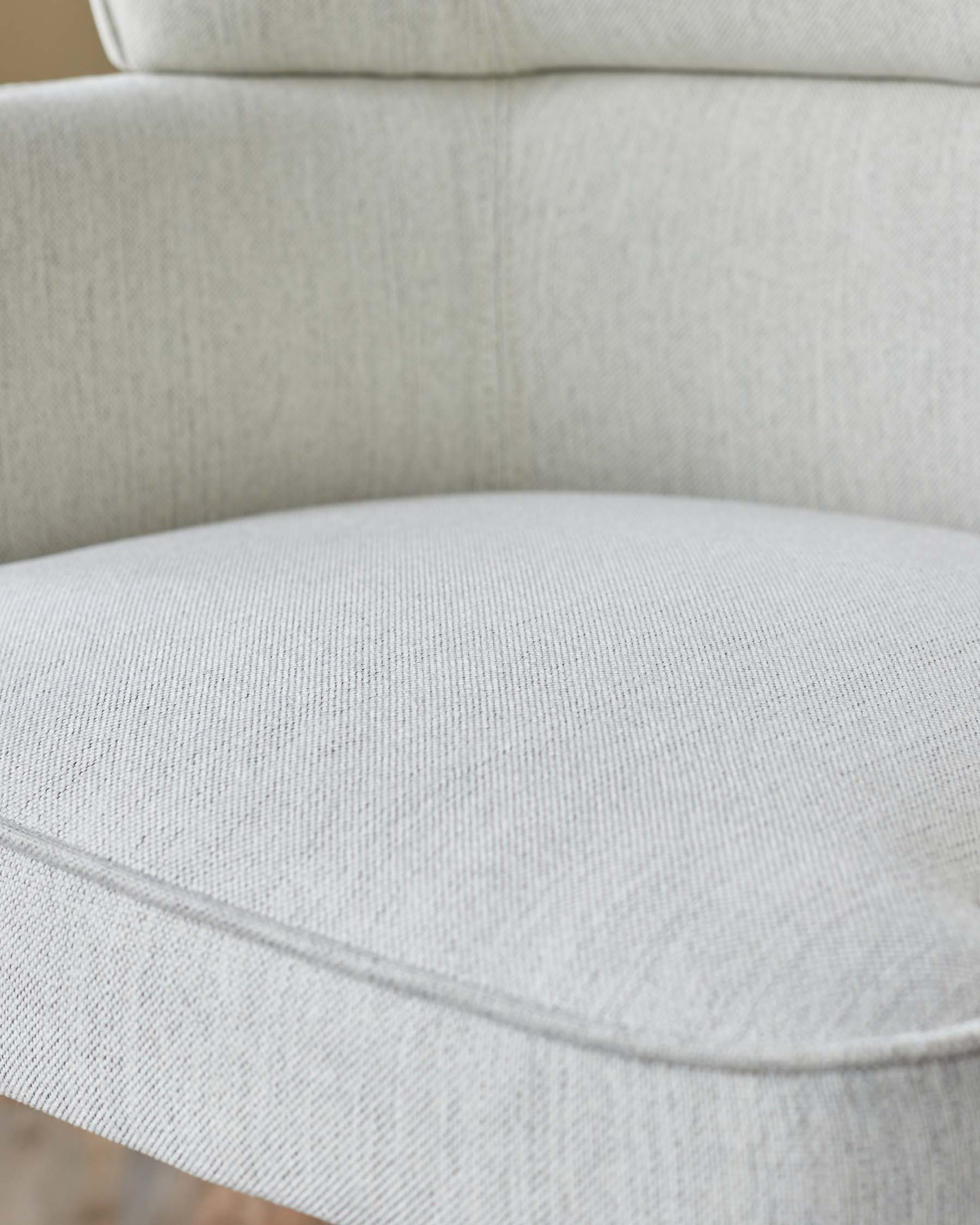 Felix ivory dual tone fabric bar stool