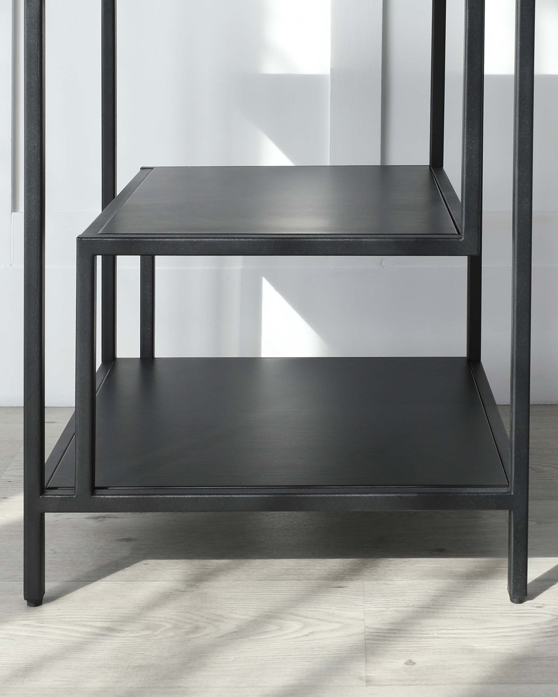 Finley Black Metal Side Table