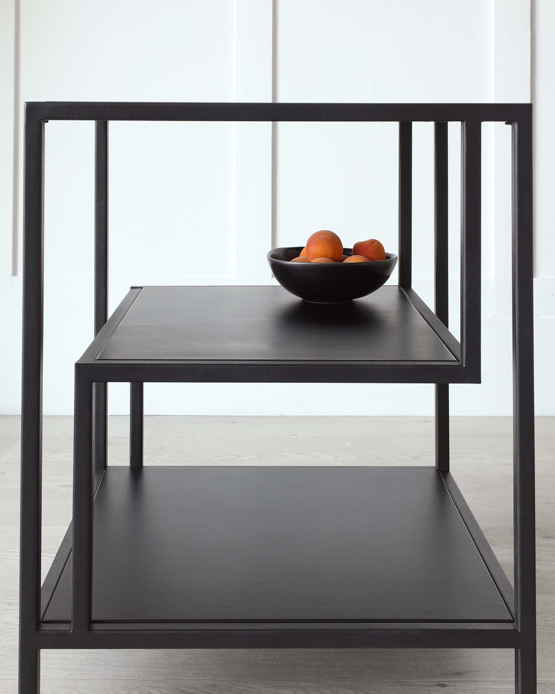 Finley Black Metal Side Table