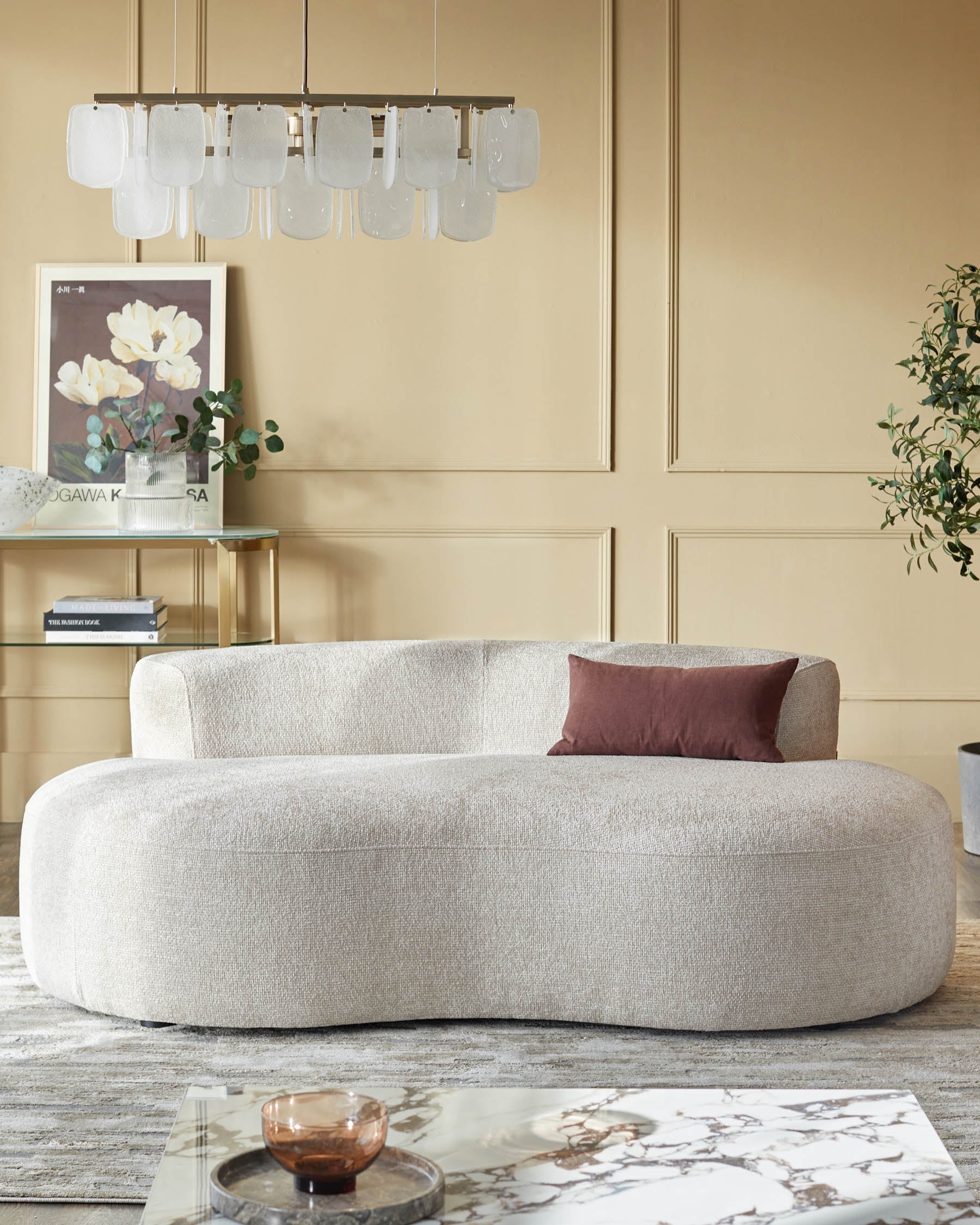 Gianna Natural Weave 2 Seater Sofa