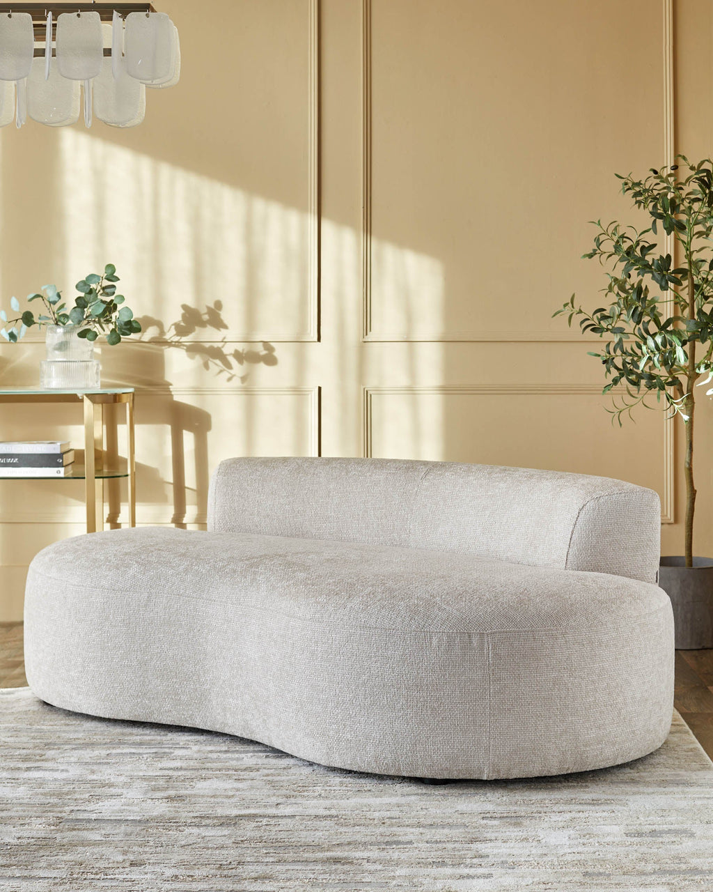 Gianna Natural Weave 2 Seater Sofa