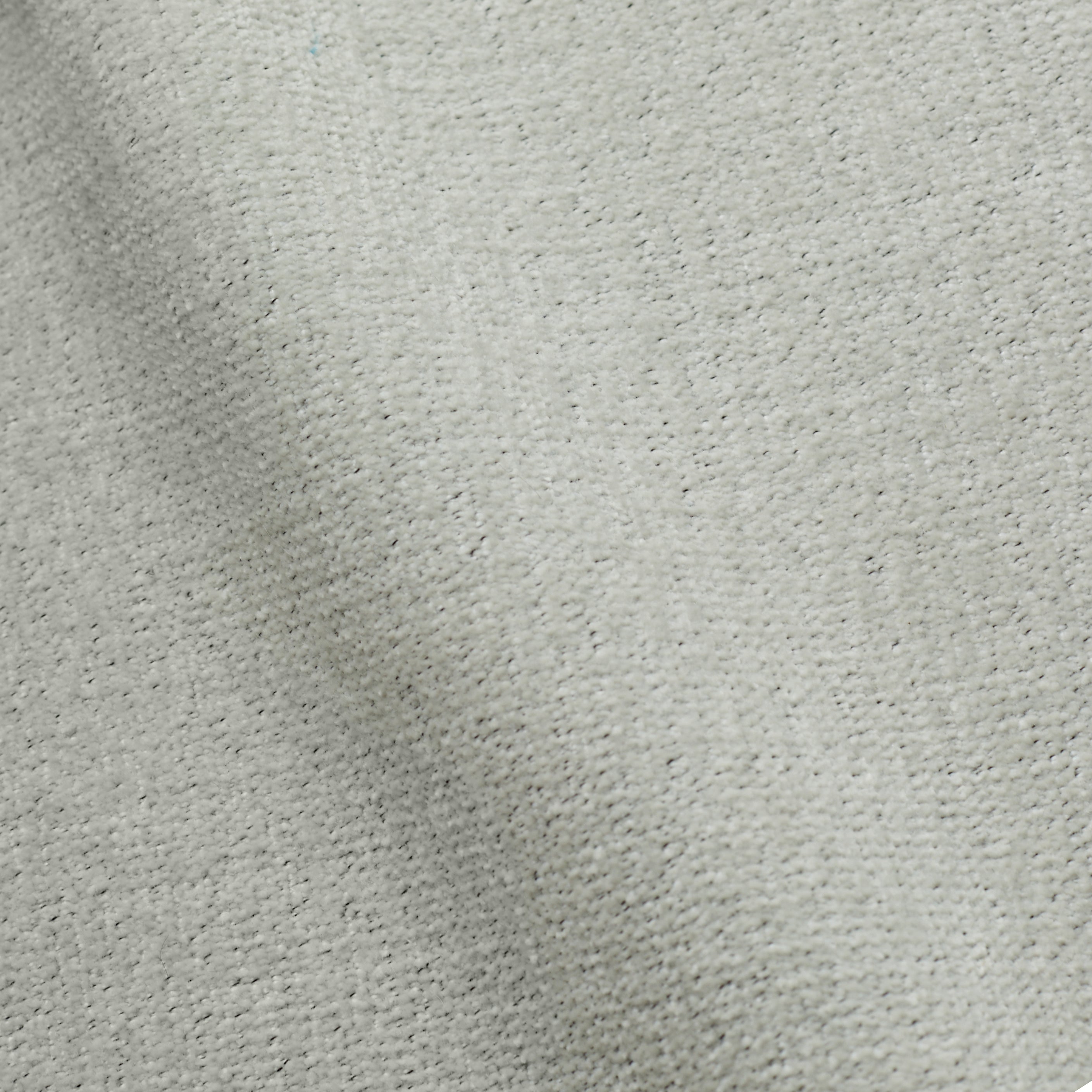 Cream textured chenille