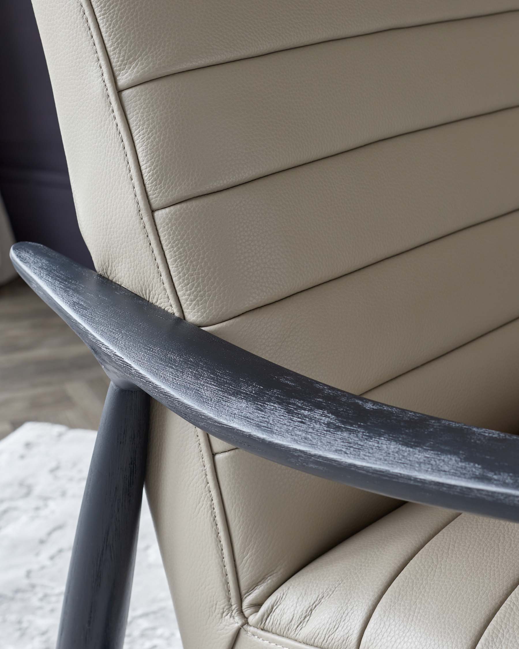 Greyson Natural Leather Accent Chair