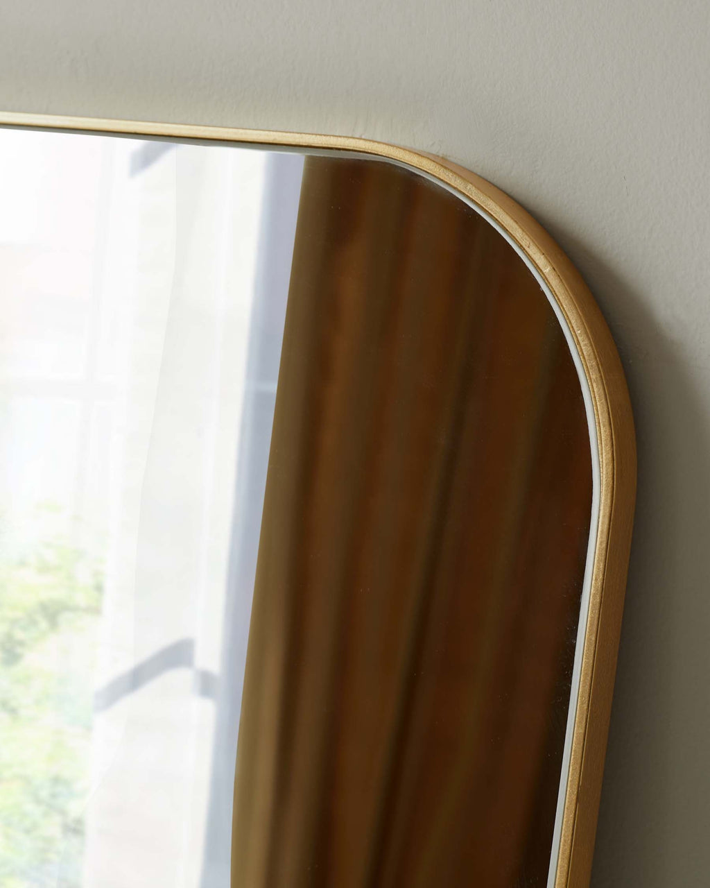 Halden Large Full Length Wall Mirror Gold