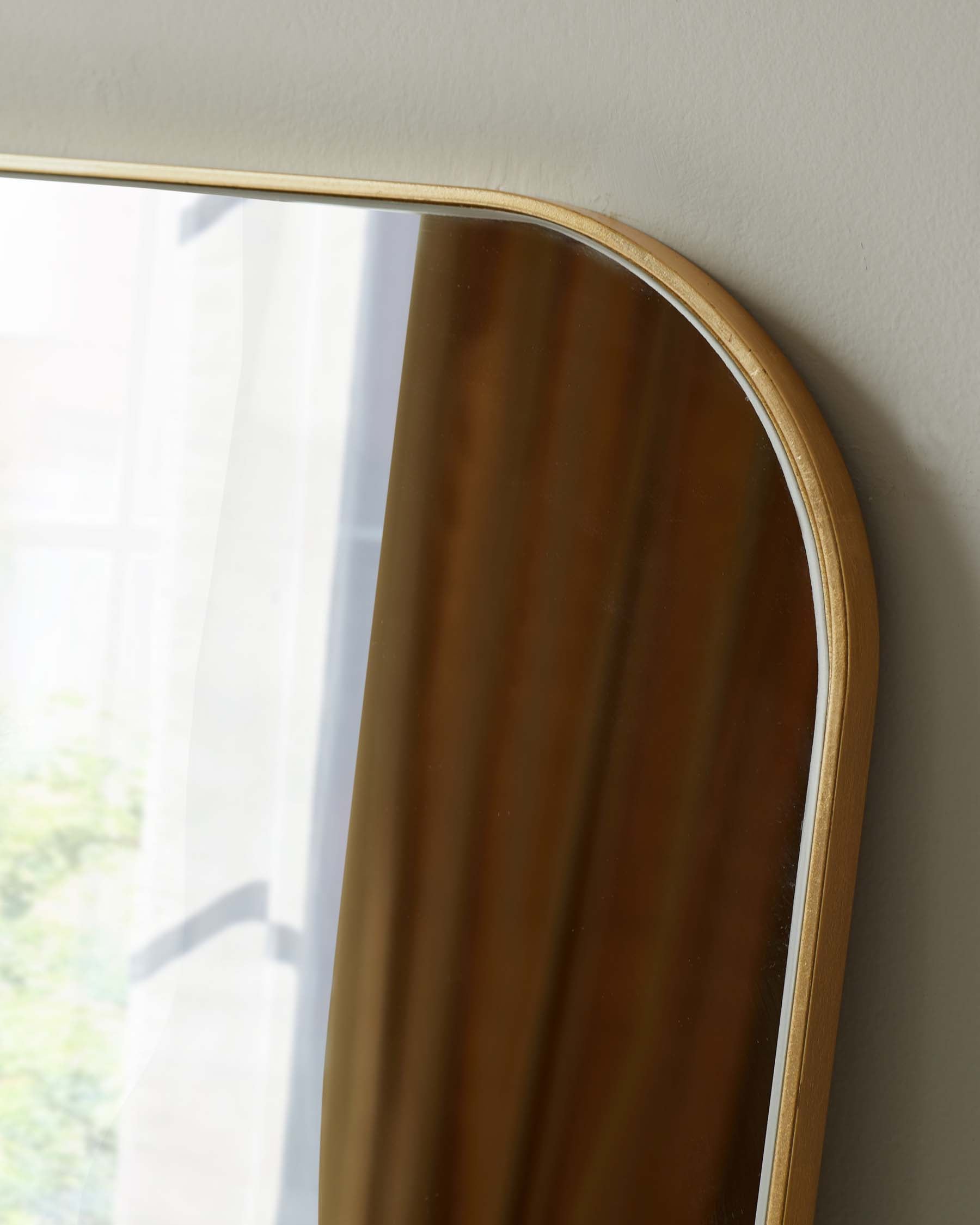 Halden Large Full Length Wall Mirror Gold