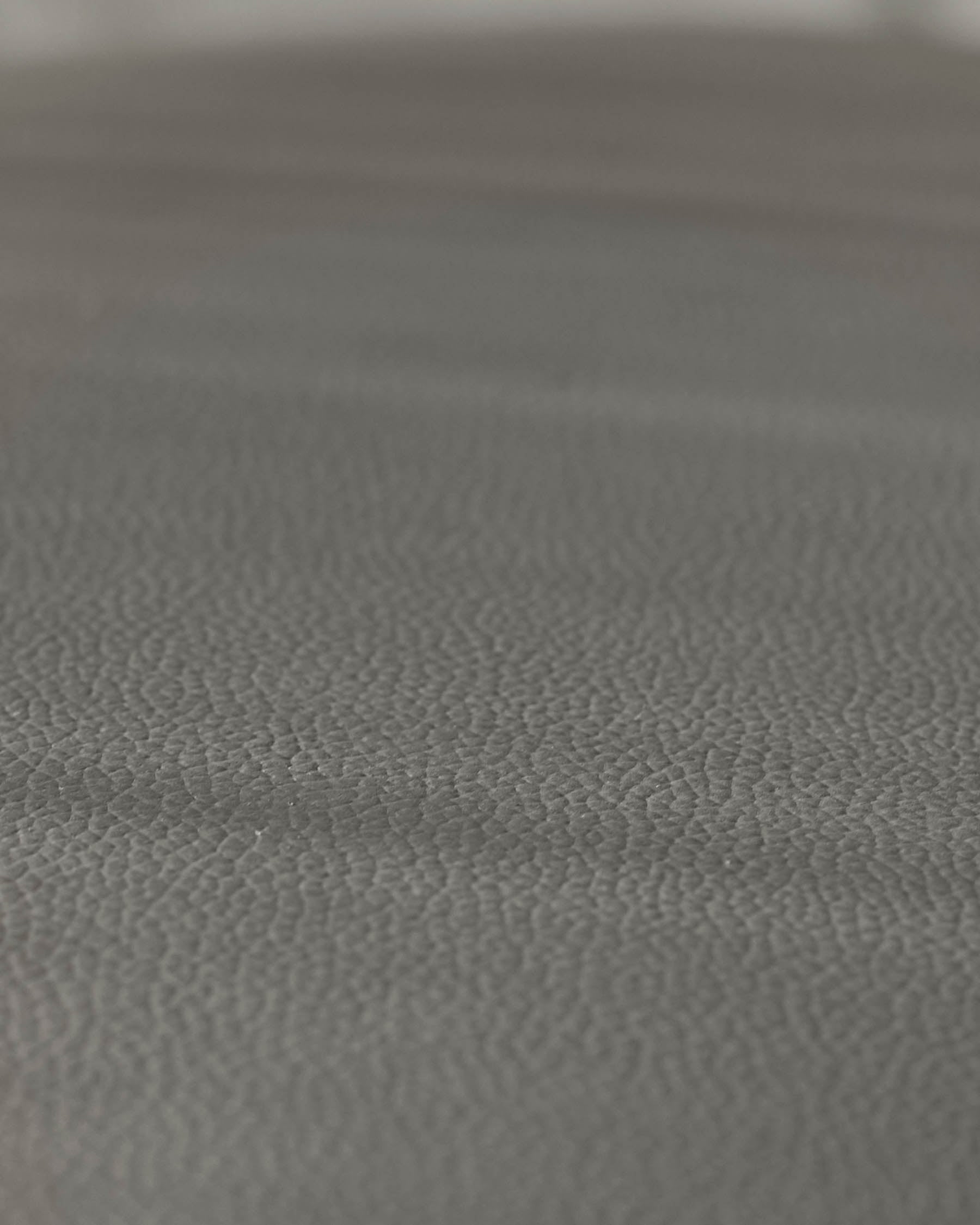 Harris dark grey leather dining chair