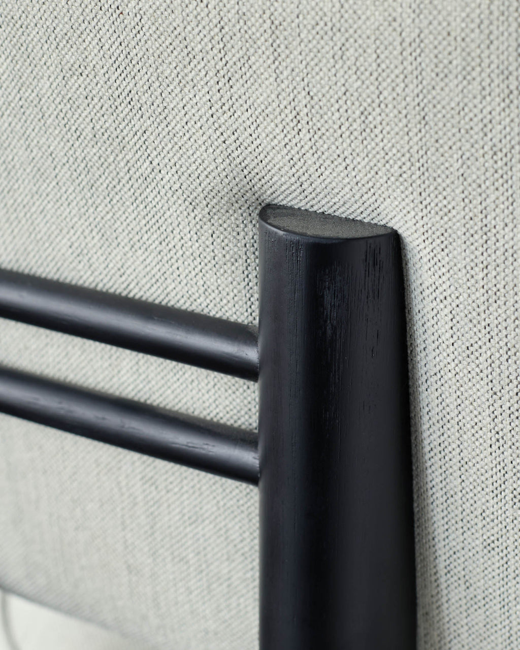 Henley ivory dual tone fabric dining chair