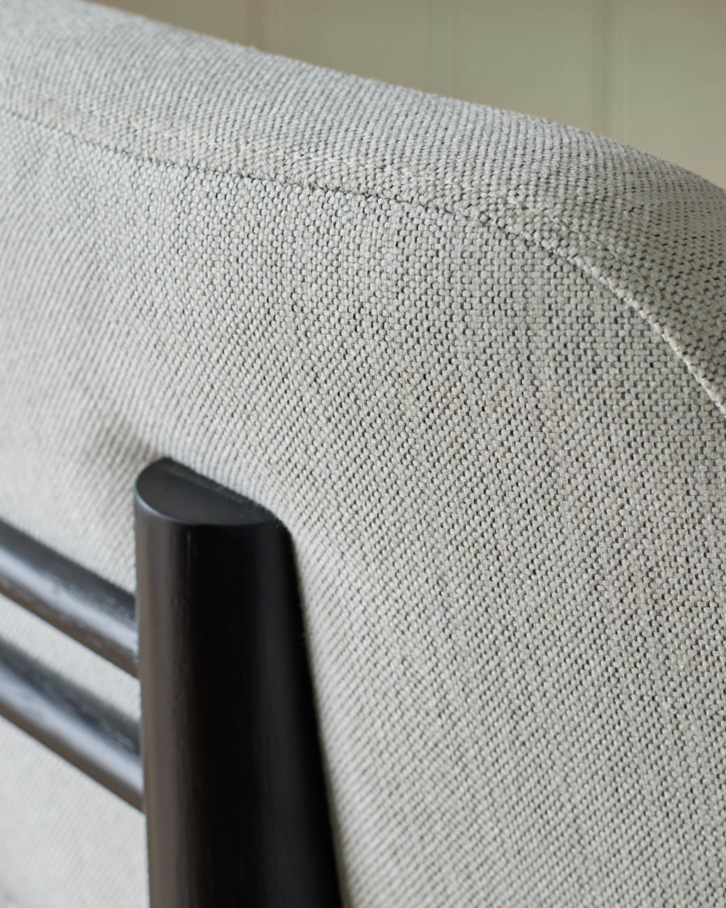 Henley ivory dual tone fabric bar stool