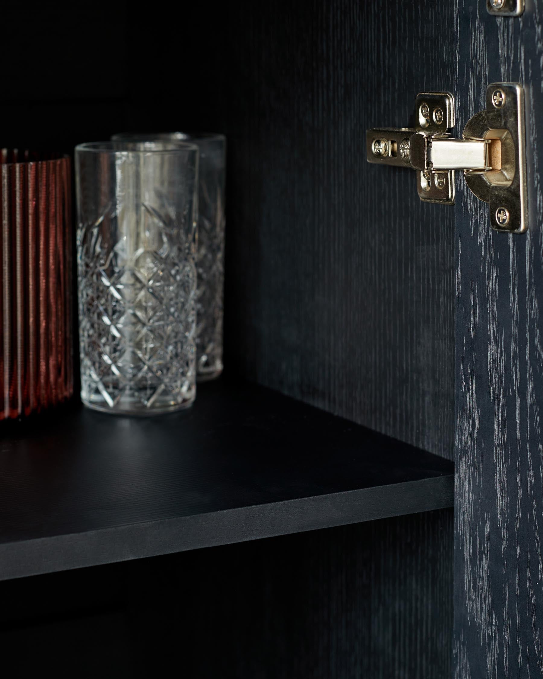 Holland black ash sideboard